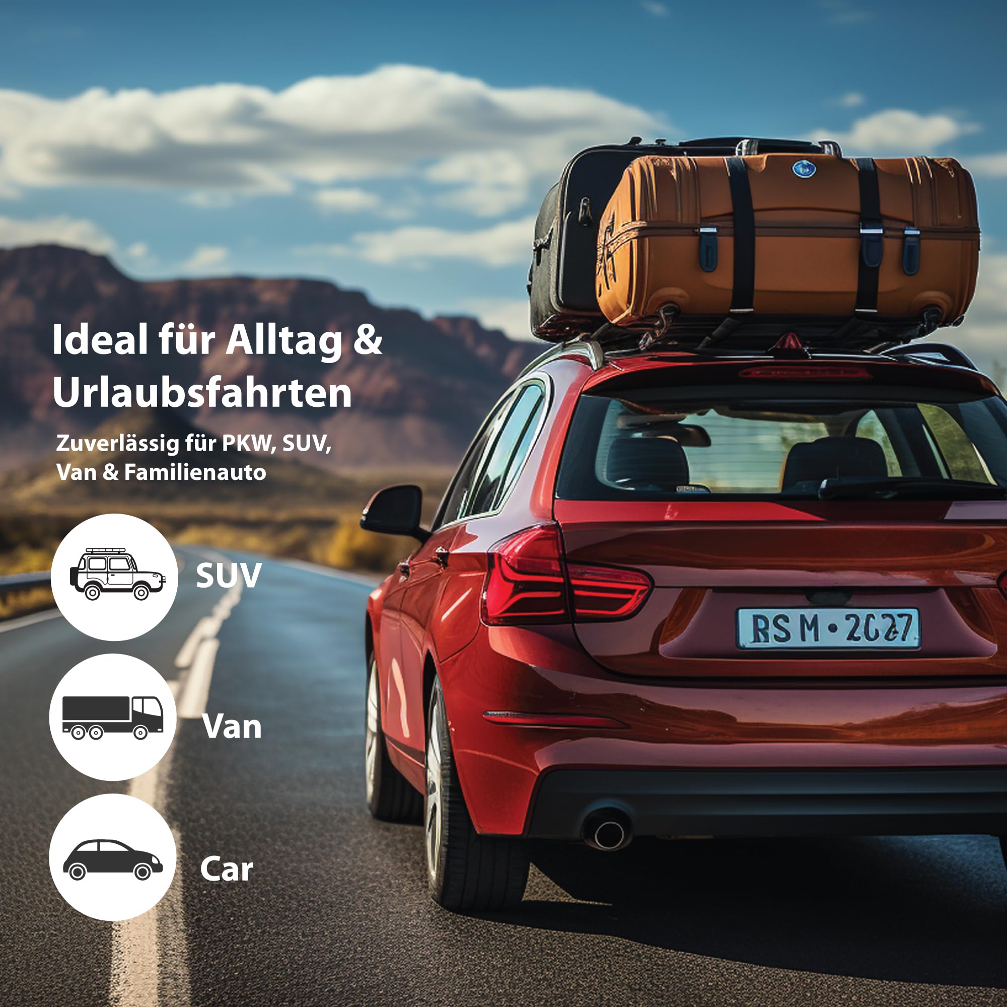 Technaxx Family Car Charger 4x USB (4x max. 2.4A), (TE14)