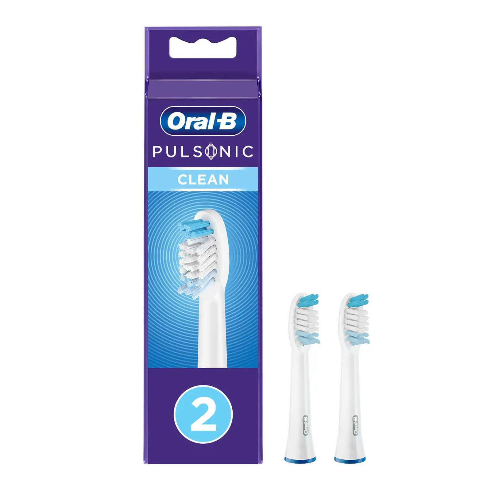Oral-B Pulsonic Clean Aufsteckbürsten, 2 Stück Oral-B Pulsonic Clean Aufsteckbürsten, 2 Stück