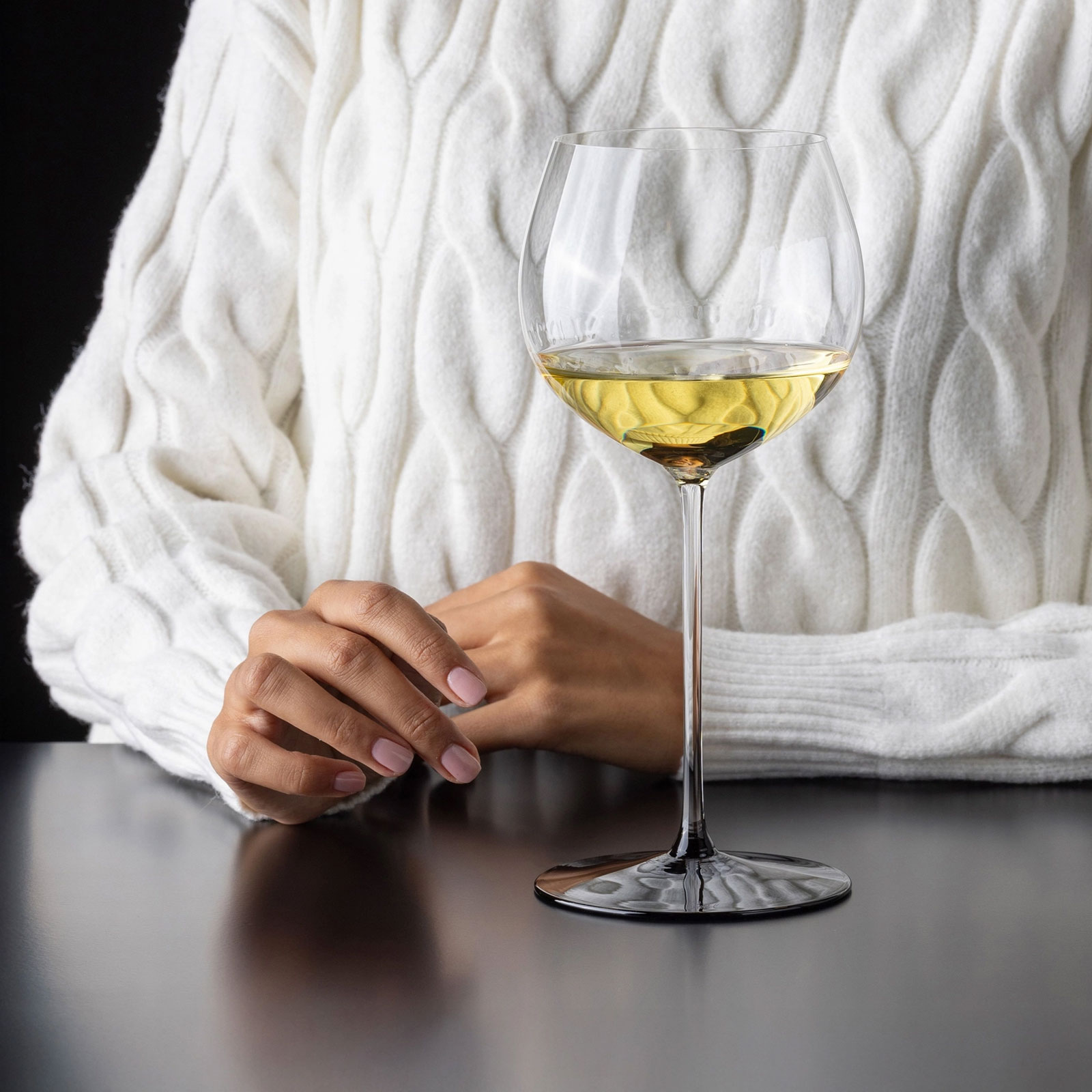 RIEDEL 5110/74 Fatto A Mano Black Tie Tasting Set