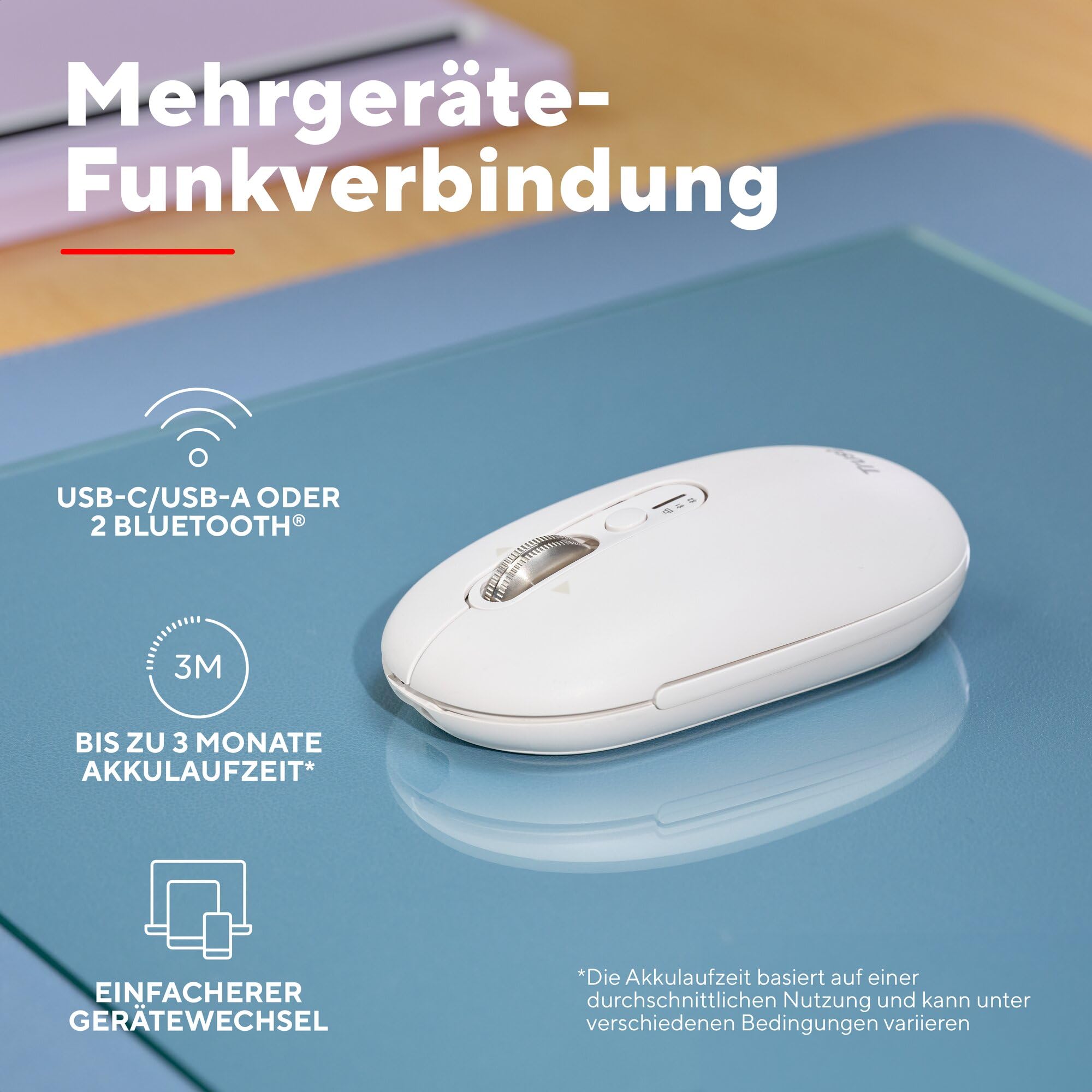 Trust Seron Wiederaufladbare Kabellose Maus