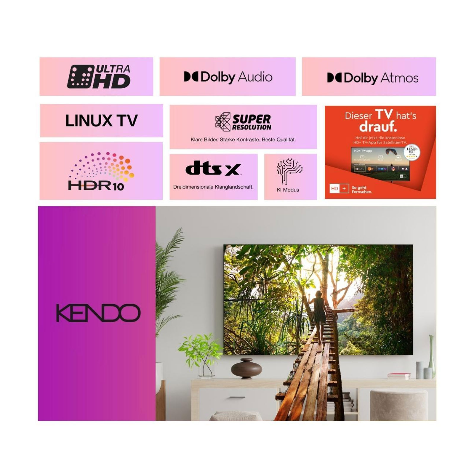 KENDO 50 LED 7251 B LED TV KENDO 50 LED 7251 B LED TV
