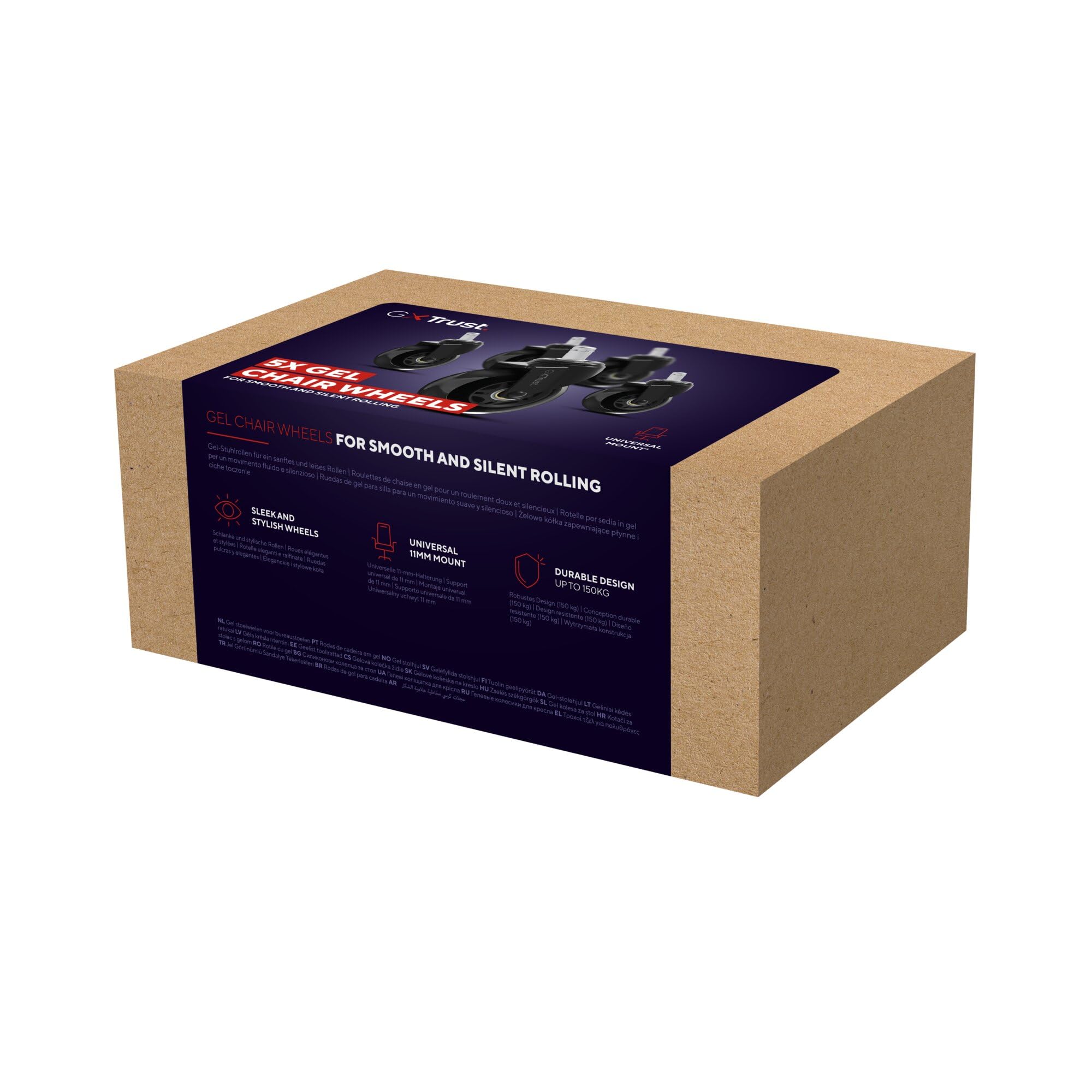 GXTrust Gel Rollen für Gaming-Stuhl