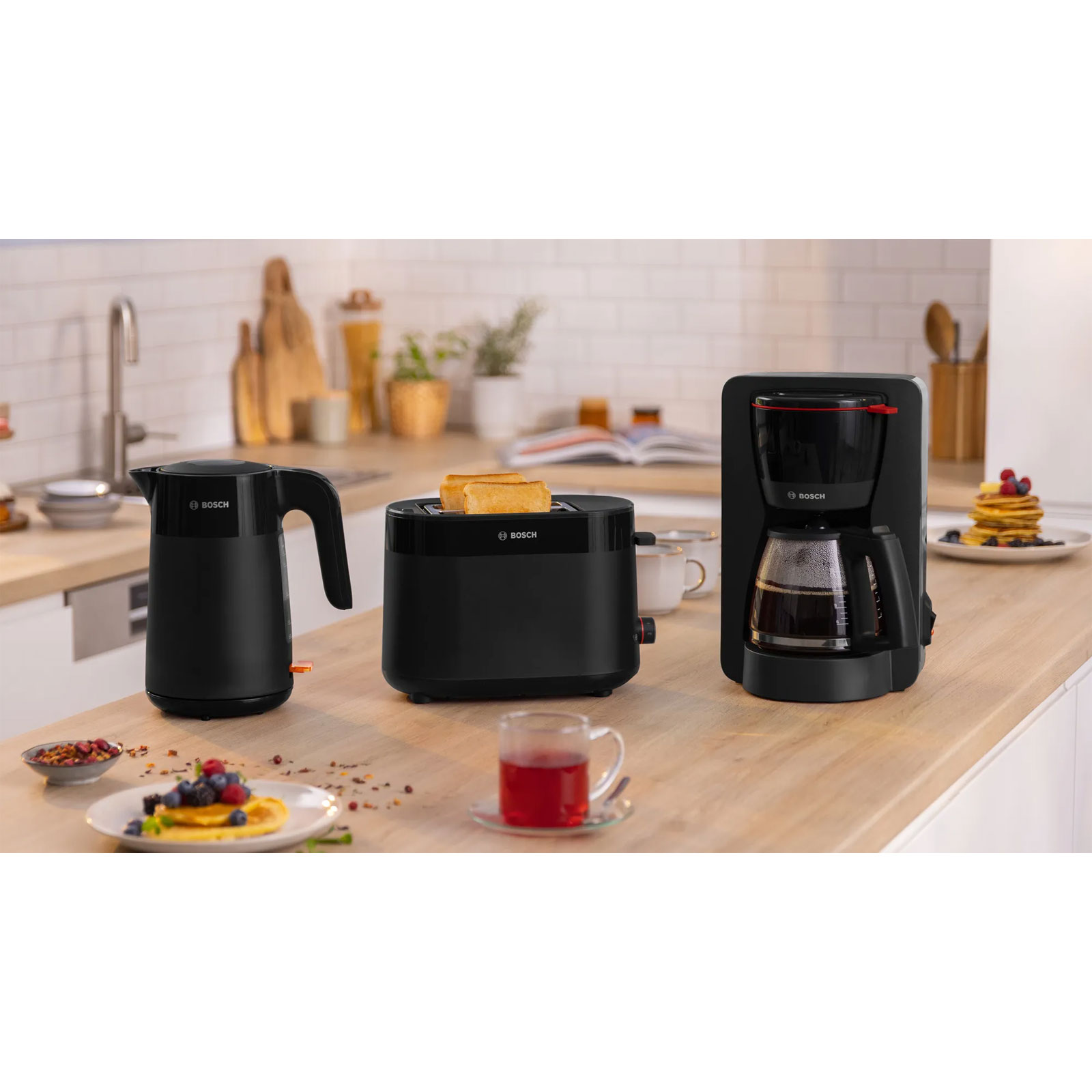 Bosch TAT2M123 Toaster Kompakt MyMoment 2 Scheiben 950 Watt