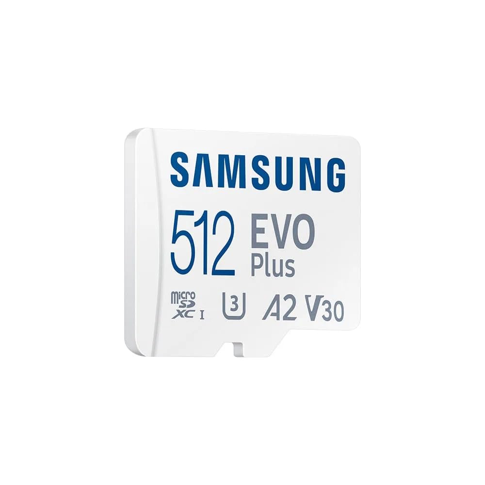 Samsung EVO Plus microSD-Speicherkarte (2024) (inkl. SD Adapter) - 512 GB