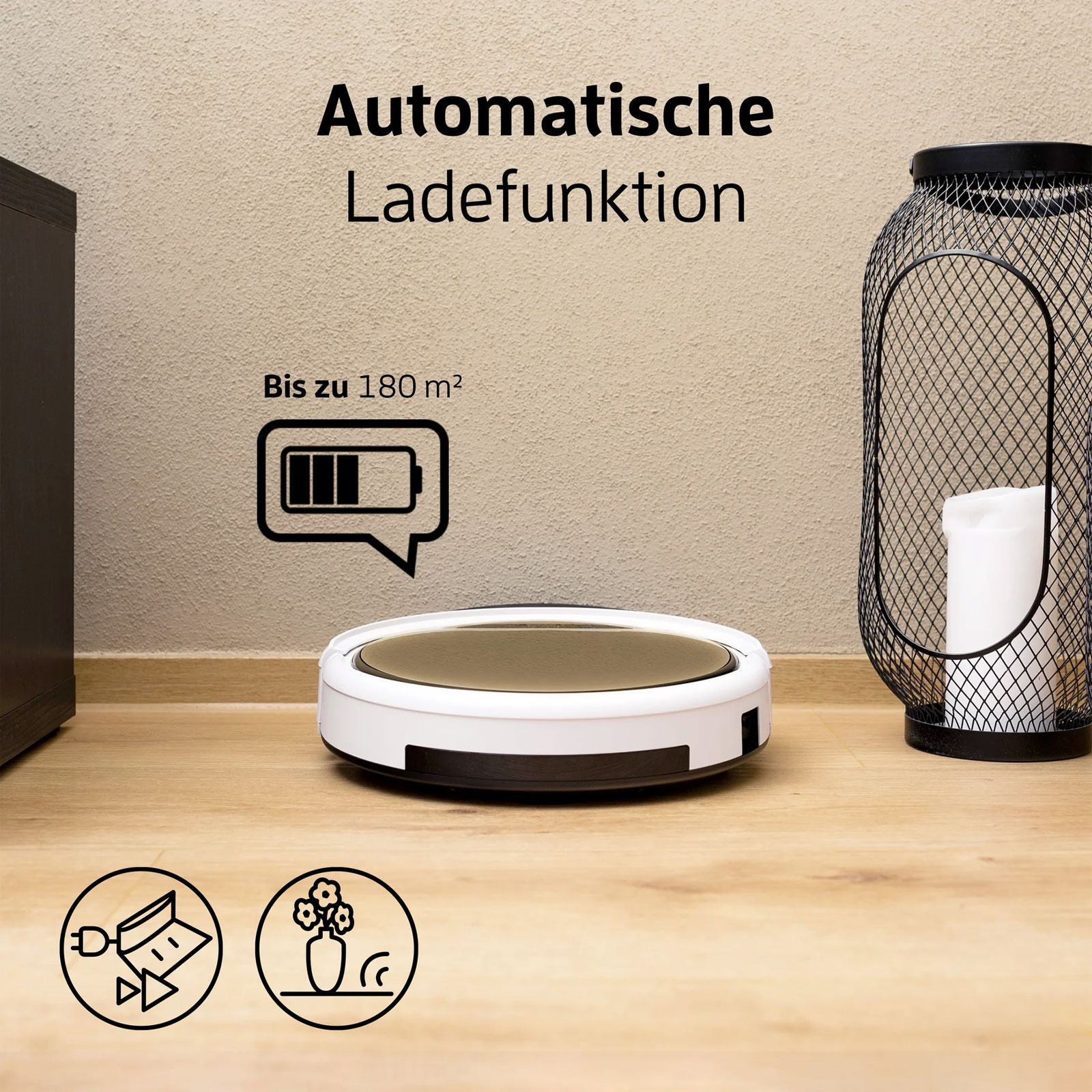 Zaco V5x Saug- und Wischroboter bronze brown Zaco V5x Saug- und Wischroboter bronze brown