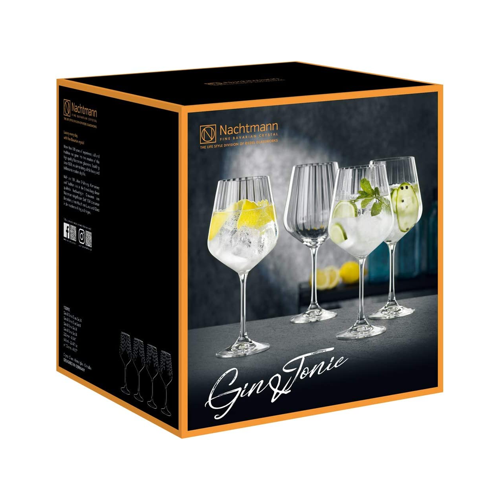 Nachtmann Gin & Tonic Glas 4er-Set
