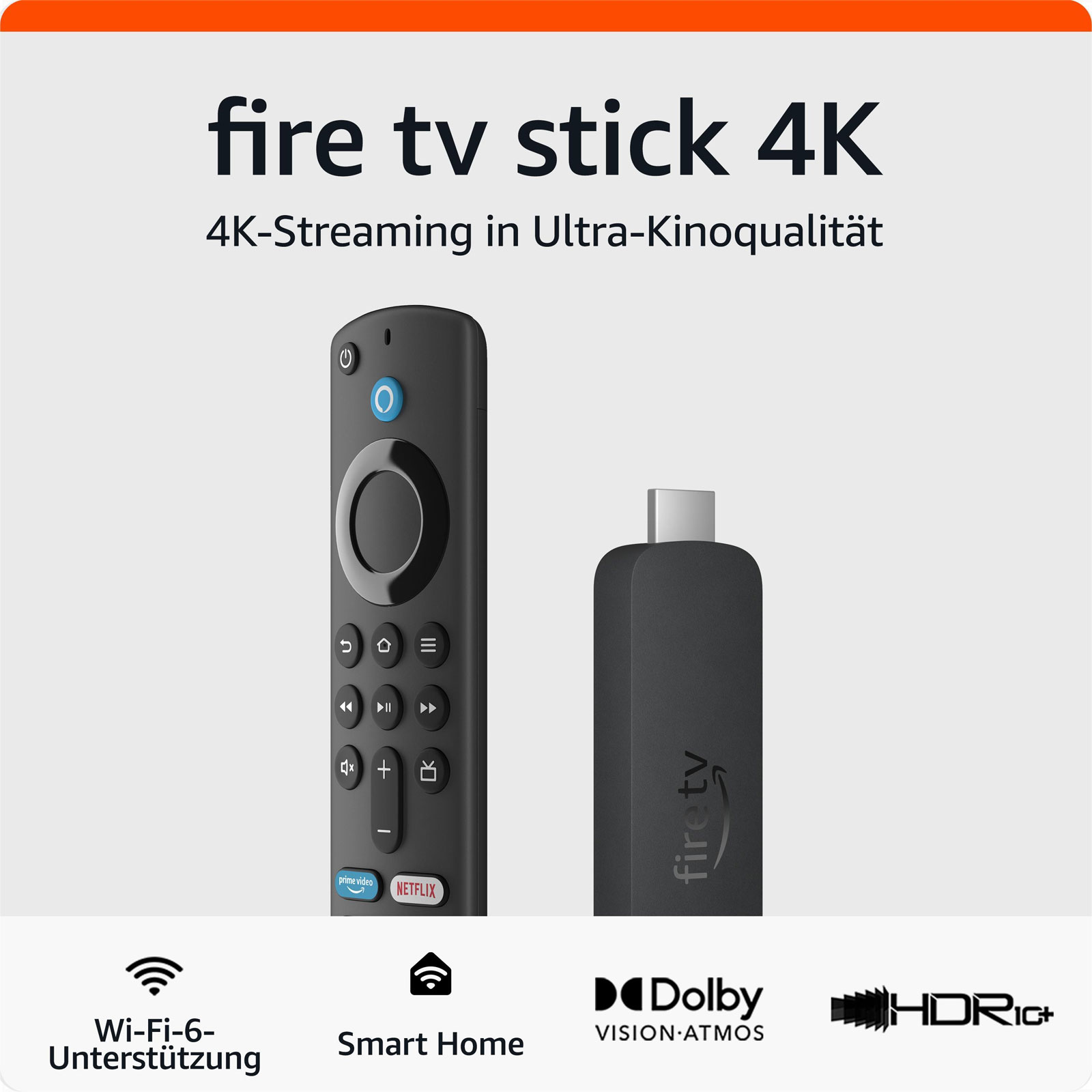 Amazon Fire TV Stick 4k Max 2023 Streaming-Player