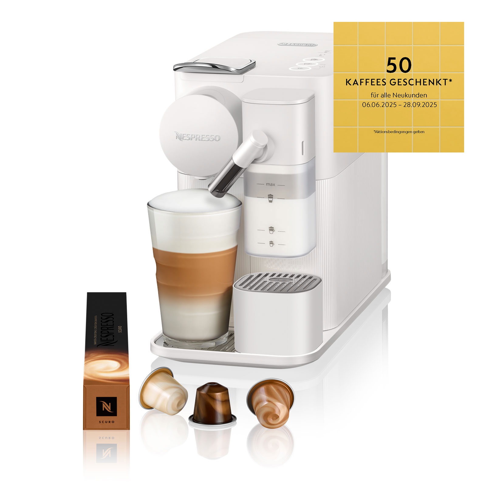 De'Longhi  Lattissima One Nespresso-Kapselmaschine