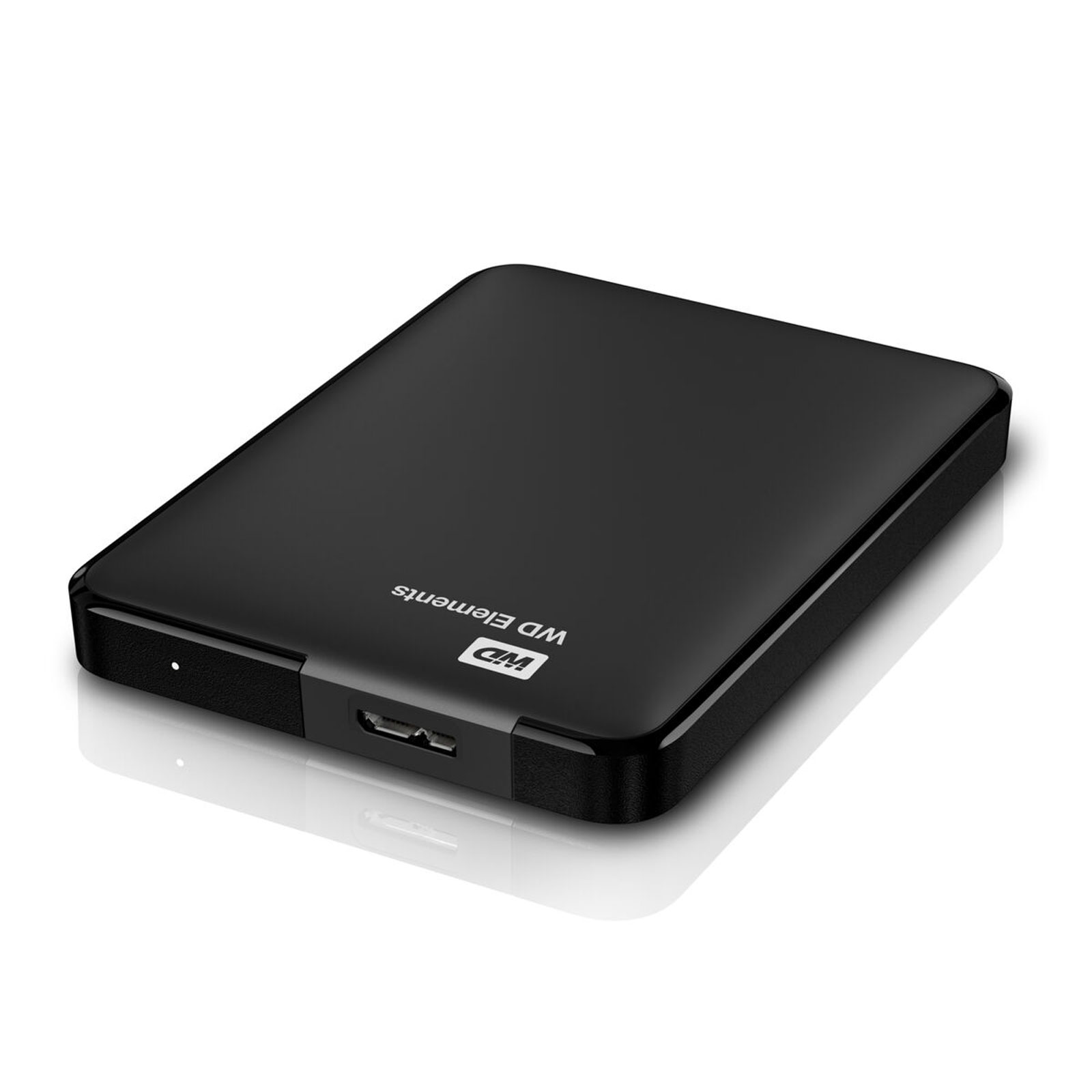 WD (Western Digital) Elements Portable 2 TB, 2,5 Zoll HDD, USB 3.0, Schwarz