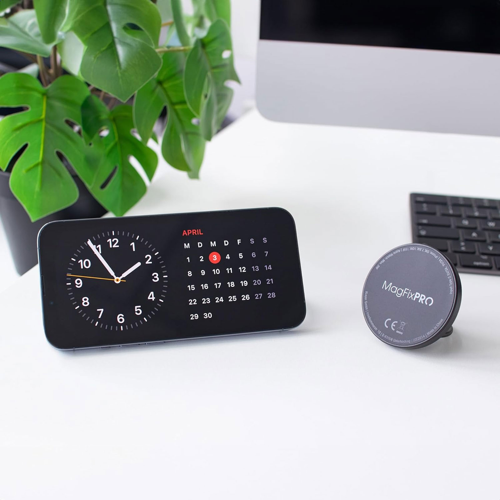 XLayer MagFix Pro 3-in-1 Ladepad mit Ringhalter XLayer MagFix Pro 3-in-1 Ladepad mit Ringhalter
