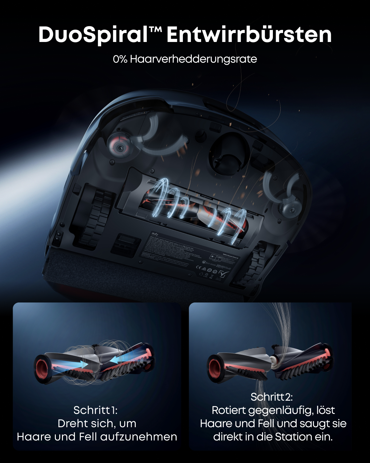 Eufy Robot Vacuum Omni S2 Saugroboter mit Wischfunktion