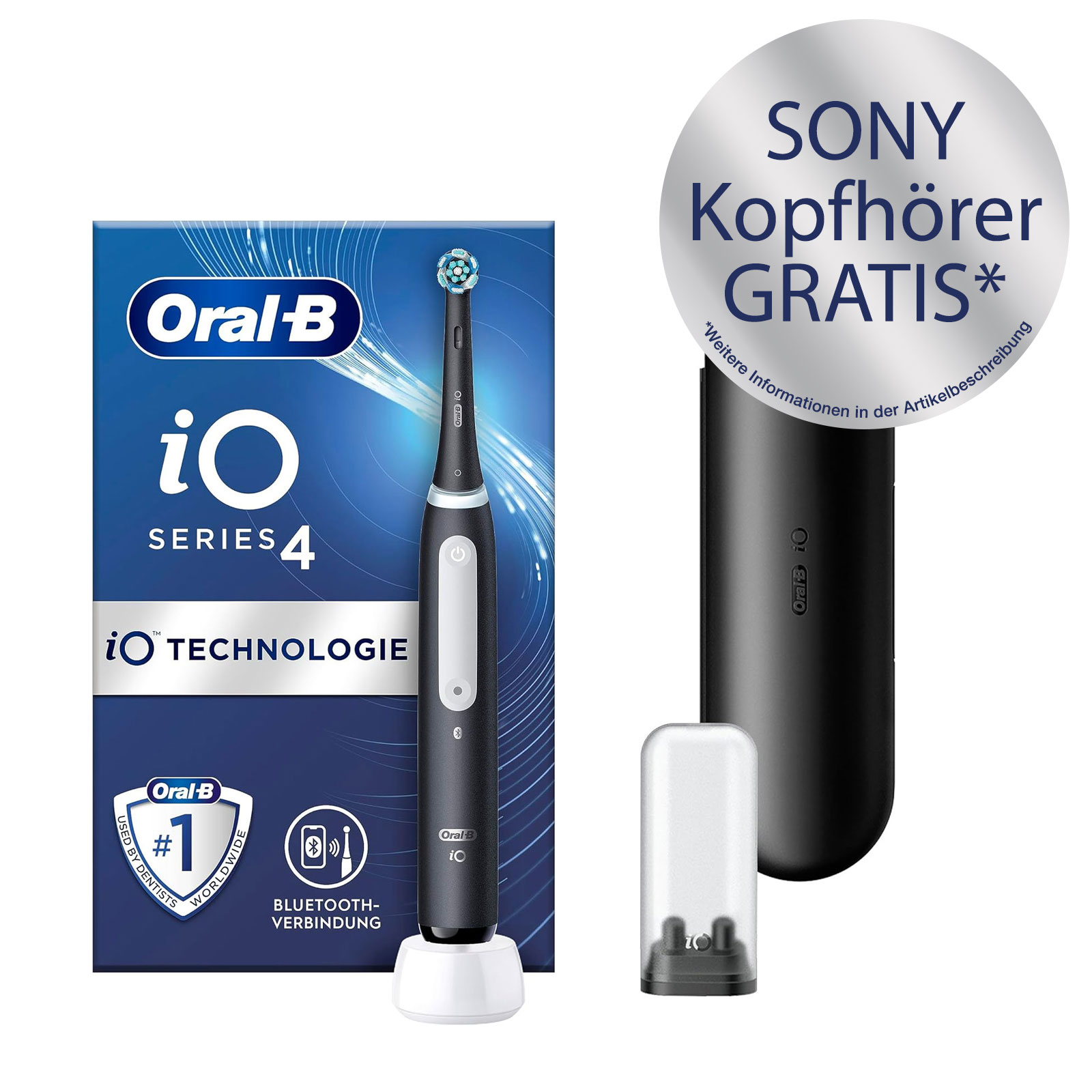 Oral-B Zahnbürste iO Series 4 mit Reiseetui