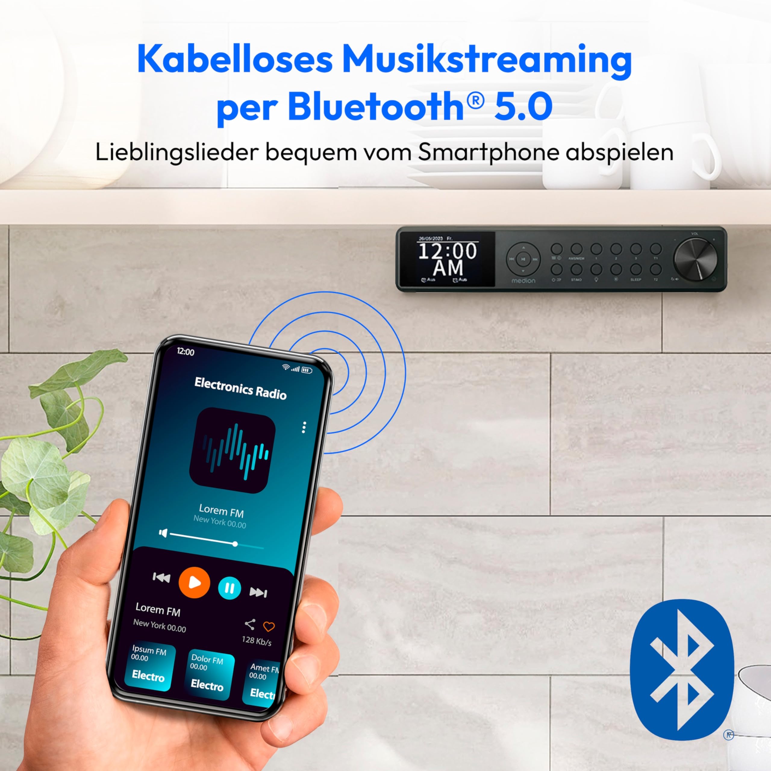 Medion LIFE P66750 DAB+ Premium Küchenradio