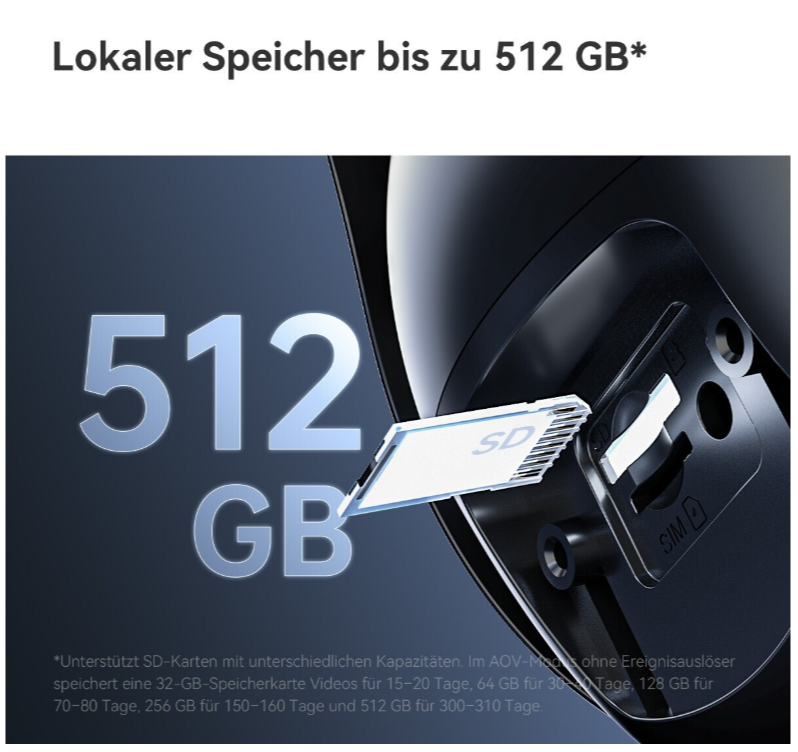 Imou AOV Dual Kit 5+5mp mit Solarpanel aussen Schwarz Weiss