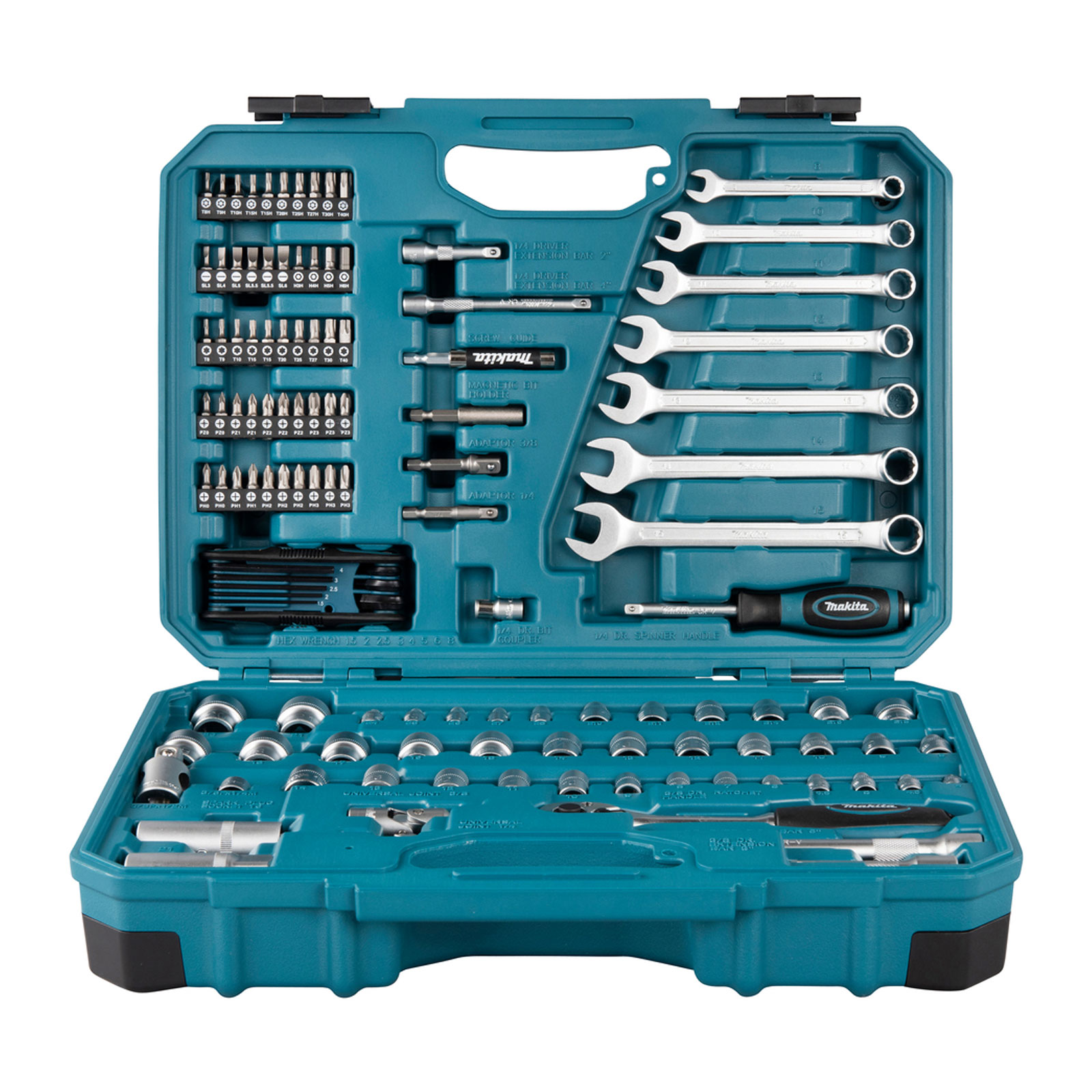 Makita E-06616 Werkzeug-Set 120 tlg.