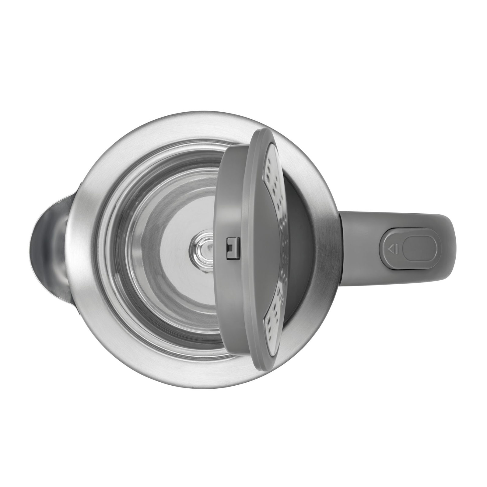 Bosch TWK7090 Wasserkocher kabellos Glas Edelstahl/ hellgrau