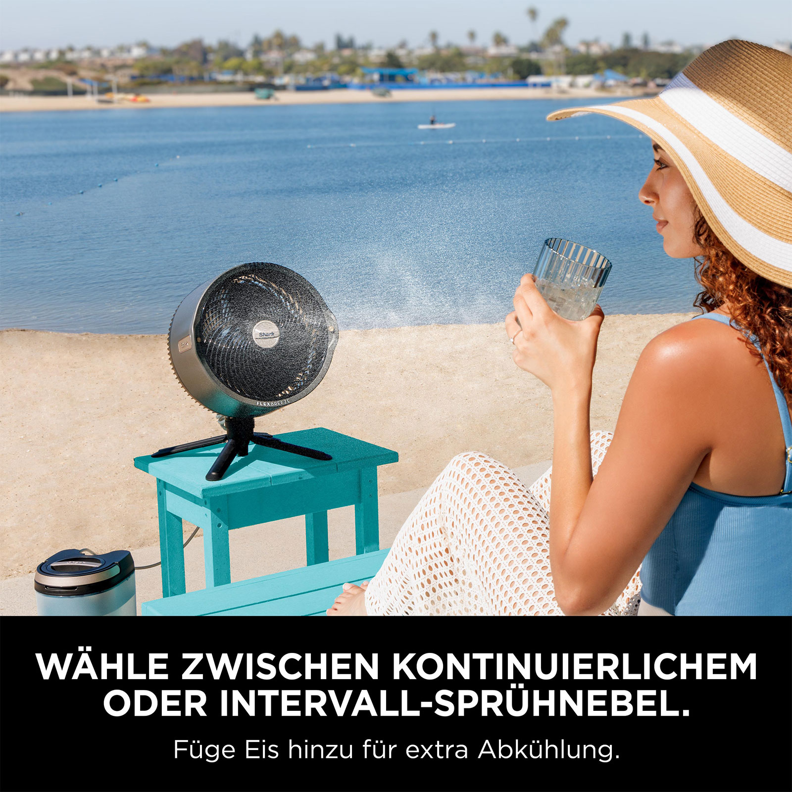 Shark FA300EU FlexBreeze MistPro Standventilator