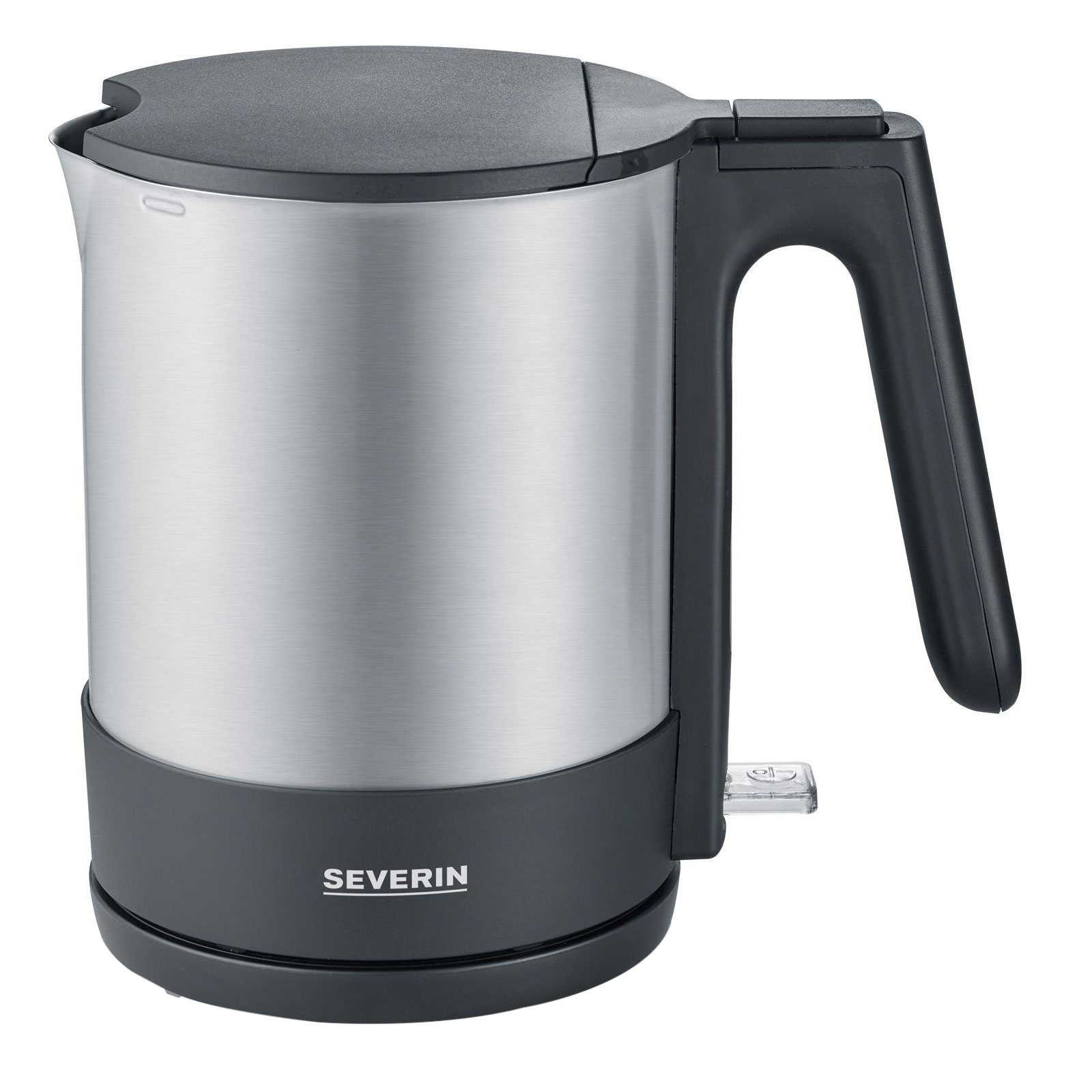 Severin WK 3409 Wasserkocher Edelstahl gebürstet / schwarz