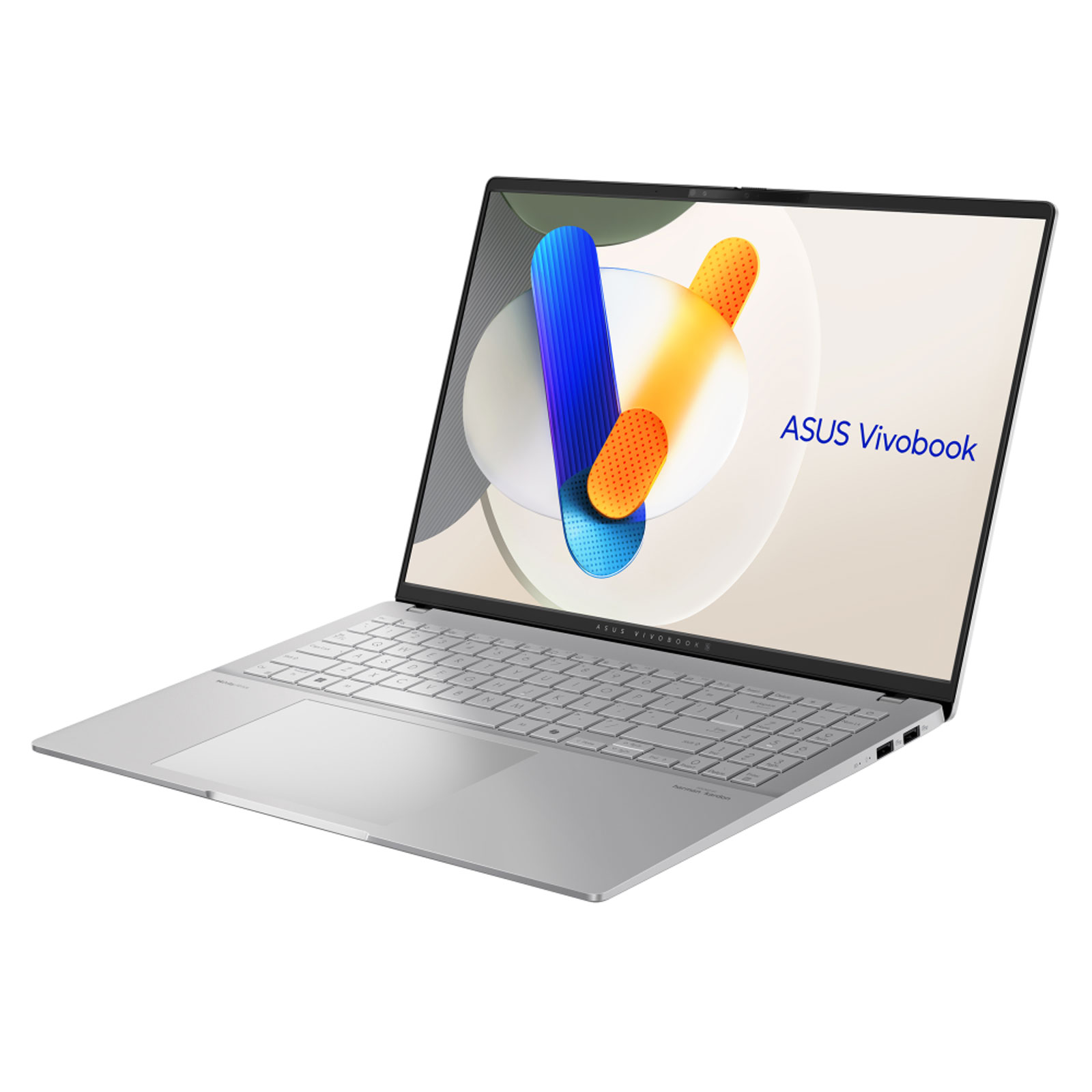 ASUS Notebook Vivobook S 16 OLED, M5606UA, Cool Silver, 16 Zoll, Copilot+, 3,2K, AMD Ryzen 9 8945HS, 16 GB, 1 TB (M5606UA-MX030X)