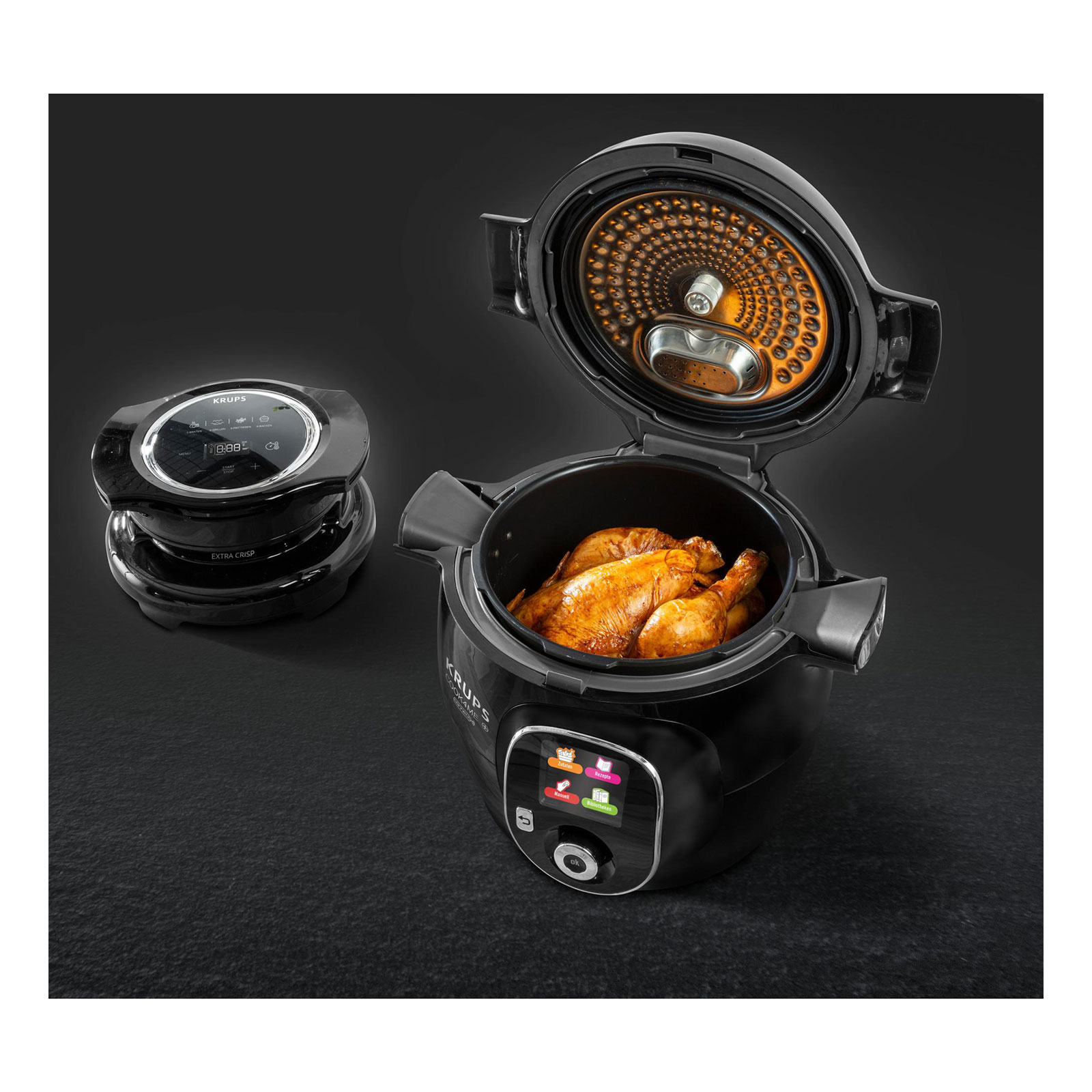 KRUPS AJ1508 Cook4Me Extra Crisp Multikocher-Aufsatz
