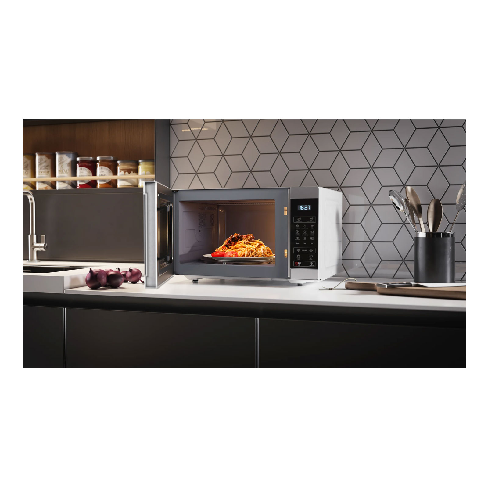 Sharp YC-MS51E-S Mikrowelle 25L