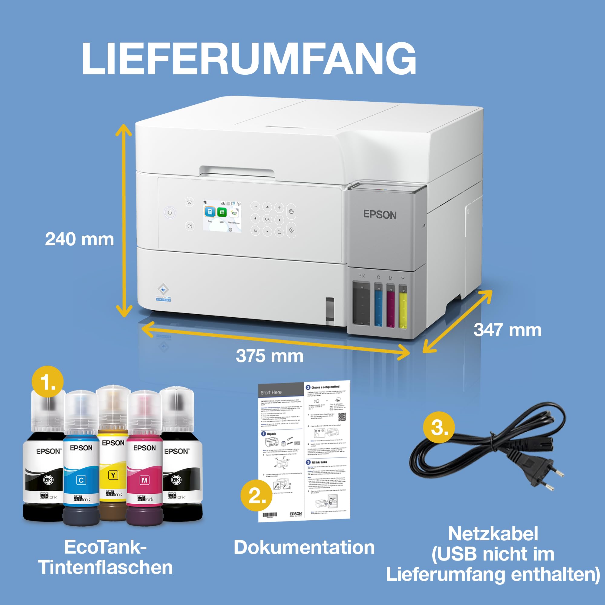 EcoTank ET-3950 A4-Multifunktionsdrucker