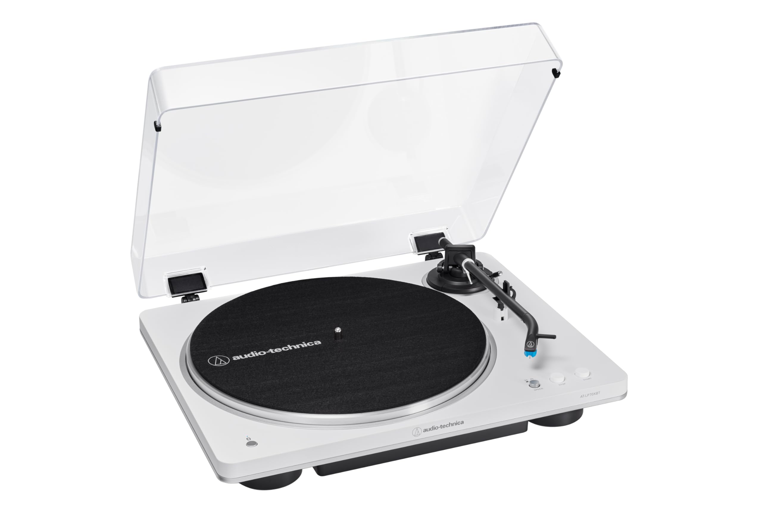 Audio-Technica AT-LP70XBT Plattenspieler Riemenantrieb weiß