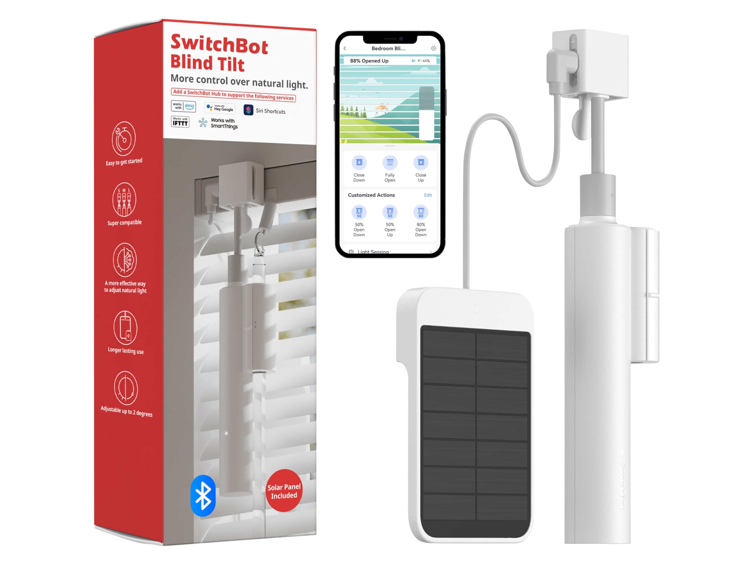 SwitchBot Blind Tilt - Smarte elektrische Jalousiesteuerung