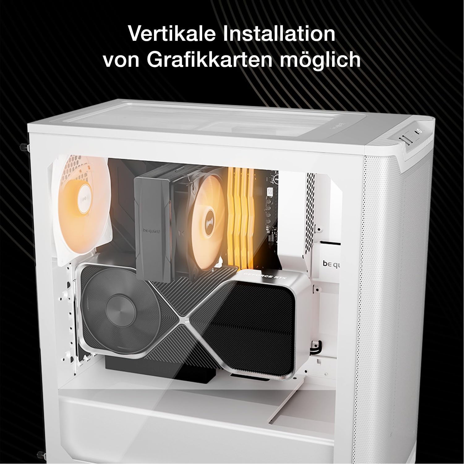 be quiet! Pure Base 501 LX White PC-Gehäuse