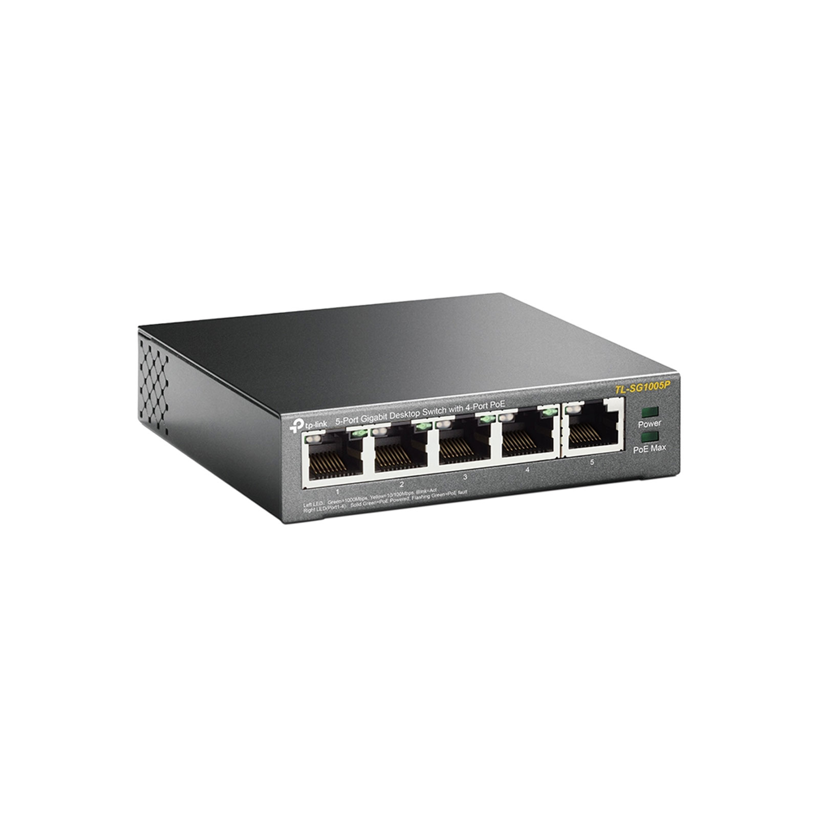 TP-Link Netzwerk-Switch TL-SG1005P Unmanaged Gigabit Ethernet (10/100/1000) TP-Link Netzwerk-Switch TL-SG1005P Unmanaged Gigabit Ethernet (10/100/1000)