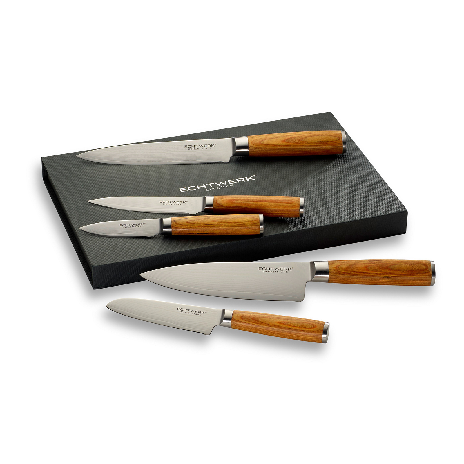 Echtwerk Damastmesser Set 5tlg.