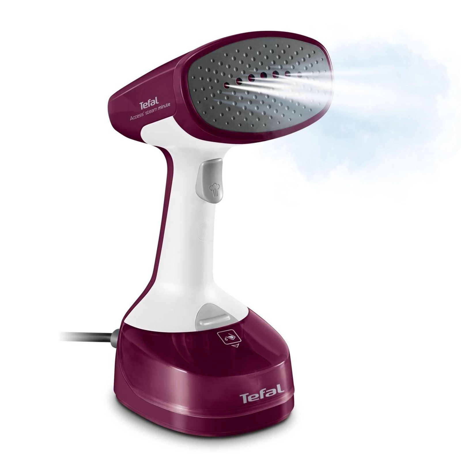TEFAL DT 7005 Access Steam Minute Dampfbürste lila/grau/weiß
