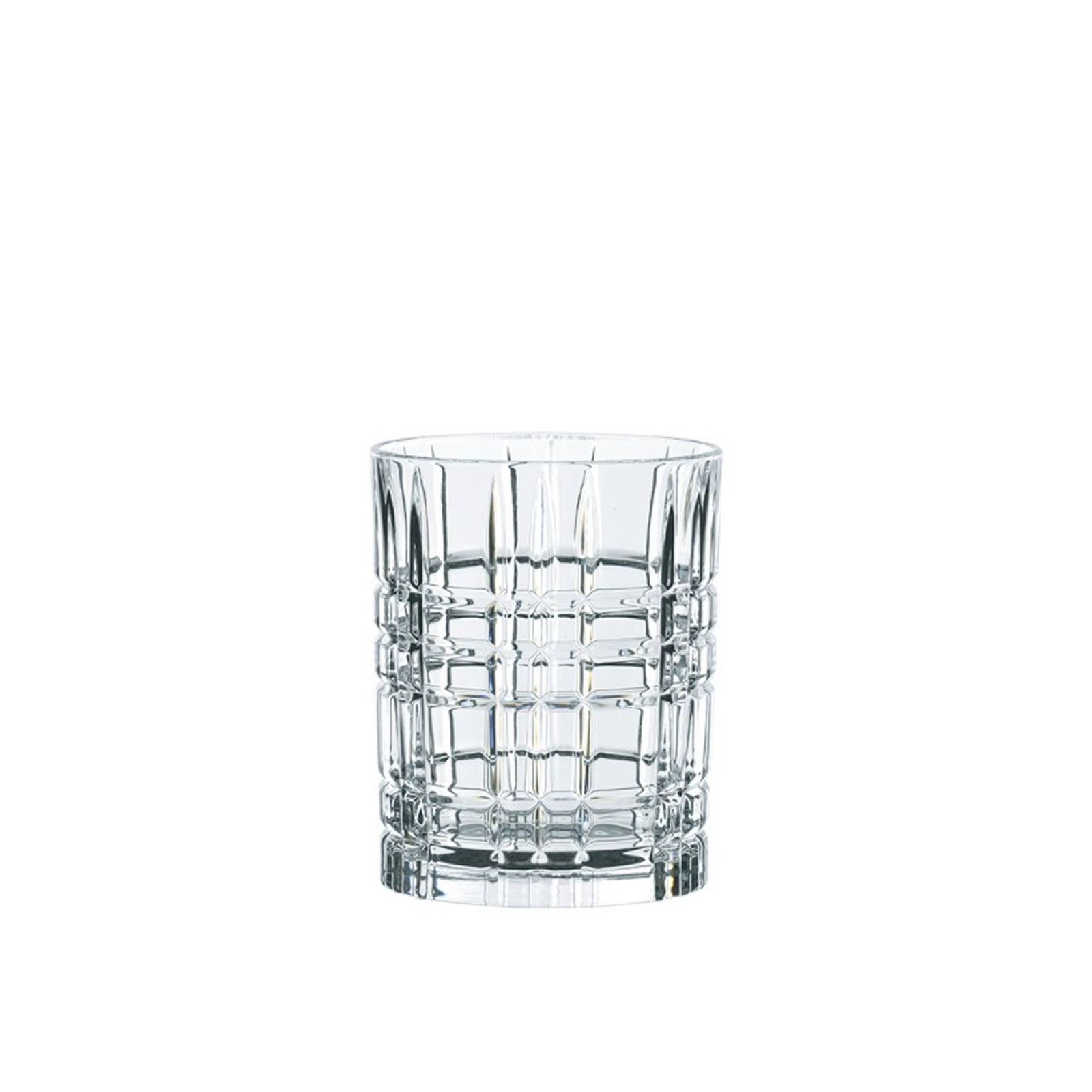Nachtmann Square Whisky Ice Cube Set 2-er Set Whiskygläser + 1 Eiswürfelform