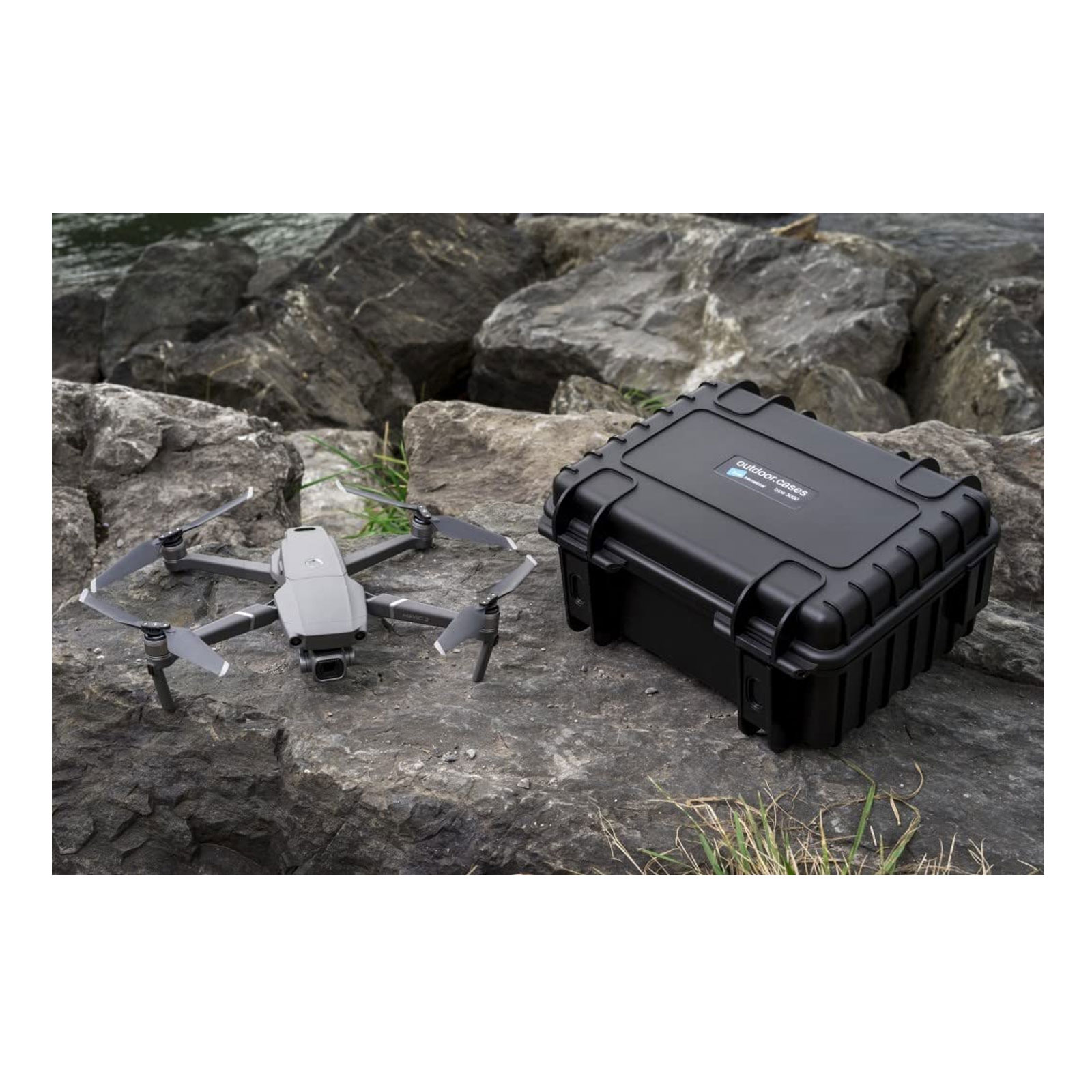 B & W Typ 3000 für DJI Mavic Air 3 Fly Modere Combo Schutzkoffer