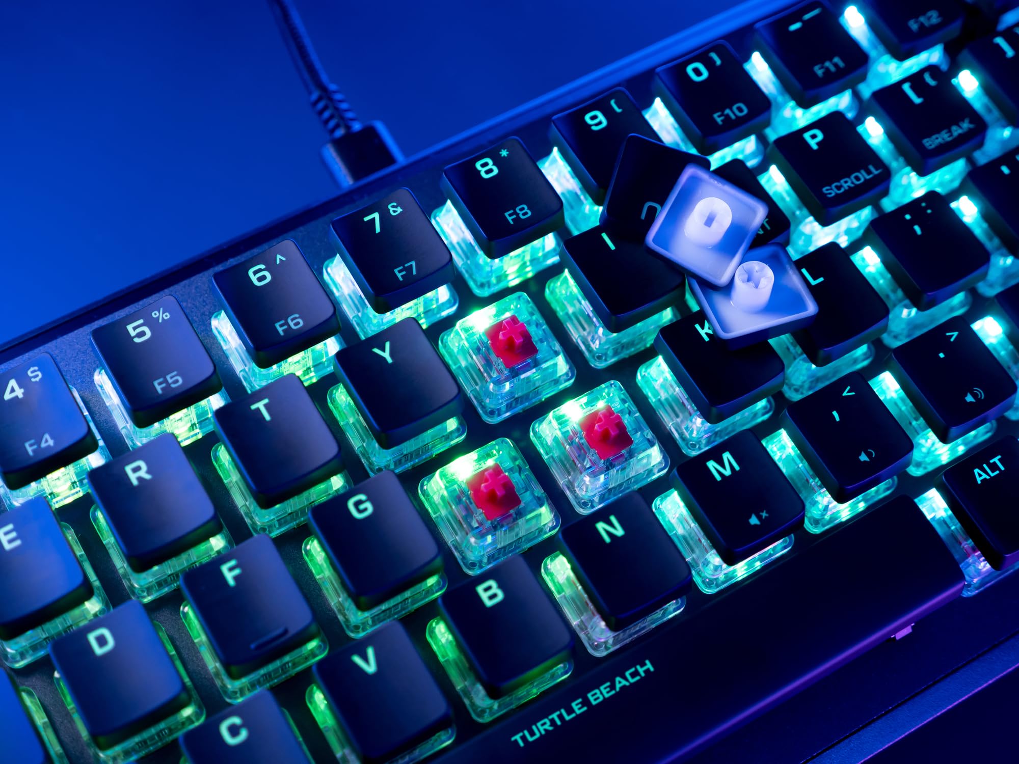 Turtle Beach Vulcan II Mini Tastatur Gaming USB QWERTY