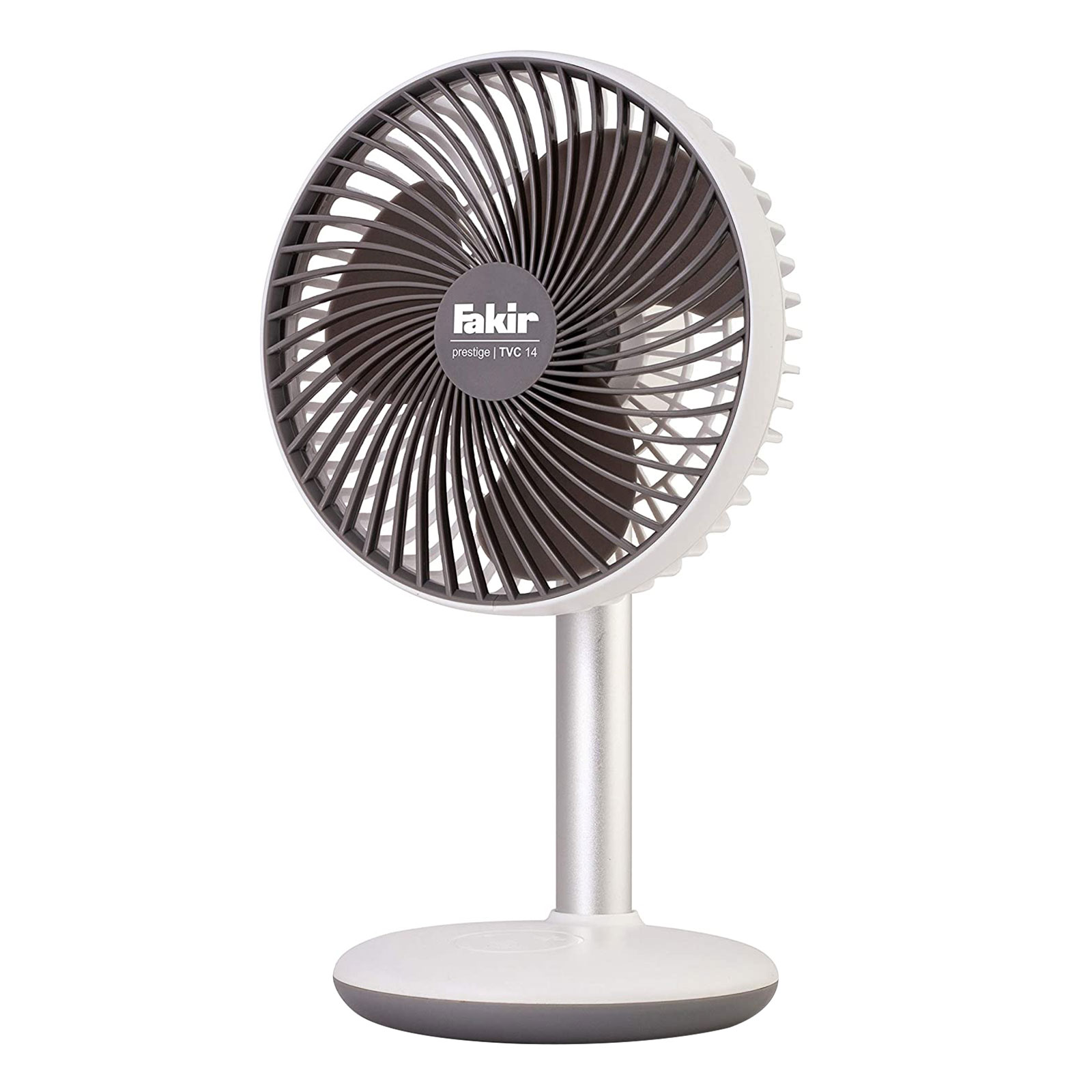 Fakir Prestige TVC 14 Akku-Tischventilator weiß