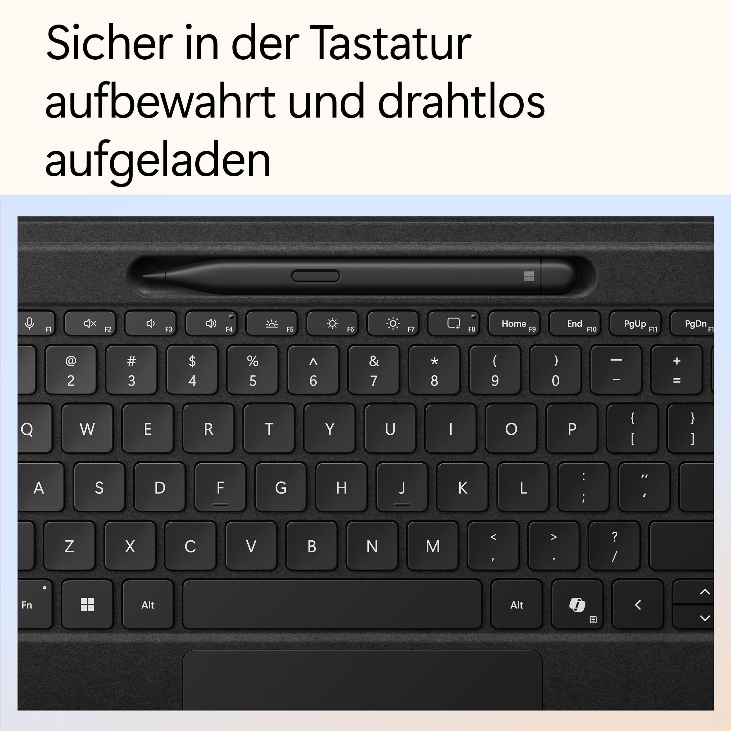 Microsoft Surface Pro Flex Keyboard (QWERTZ) mit Slim Pen