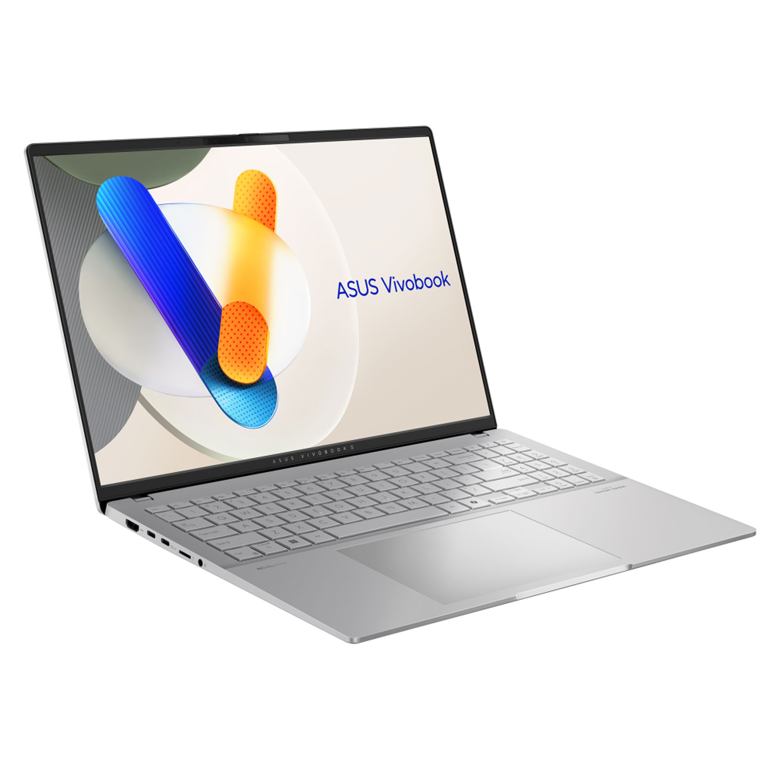 ASUS Notebook Vivobook S 16 OLED, M5606UA, Cool Silver, 16 Zoll, Copilot+, 3,2K, AMD Ryzen 9 8945HS, 16 GB, 1 TB (M5606UA-MX030X)