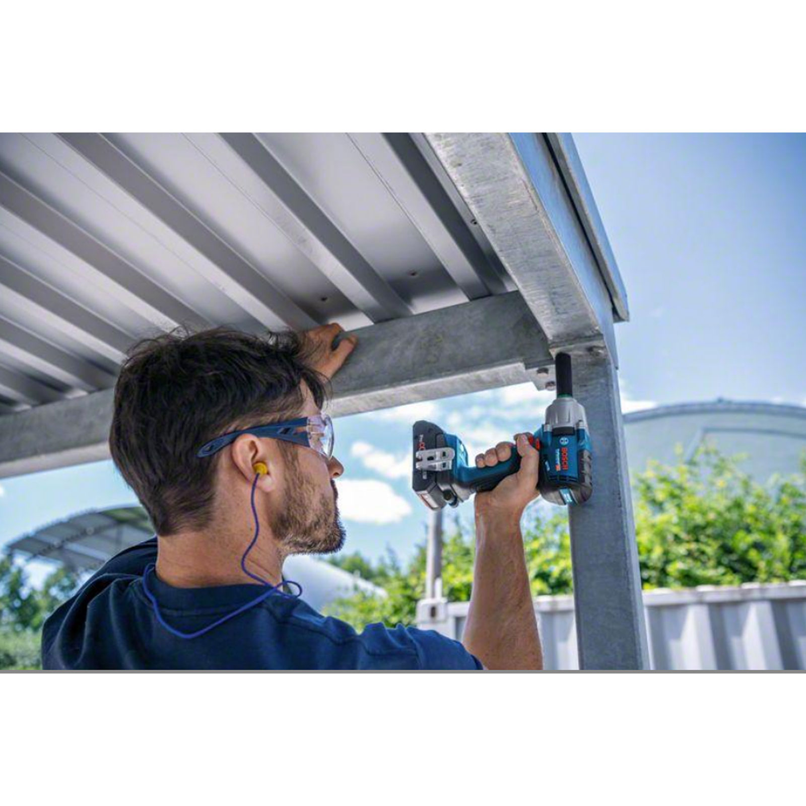Bosch Professional Akku-Drehschlagschrauber GDS 18V-450 HC
