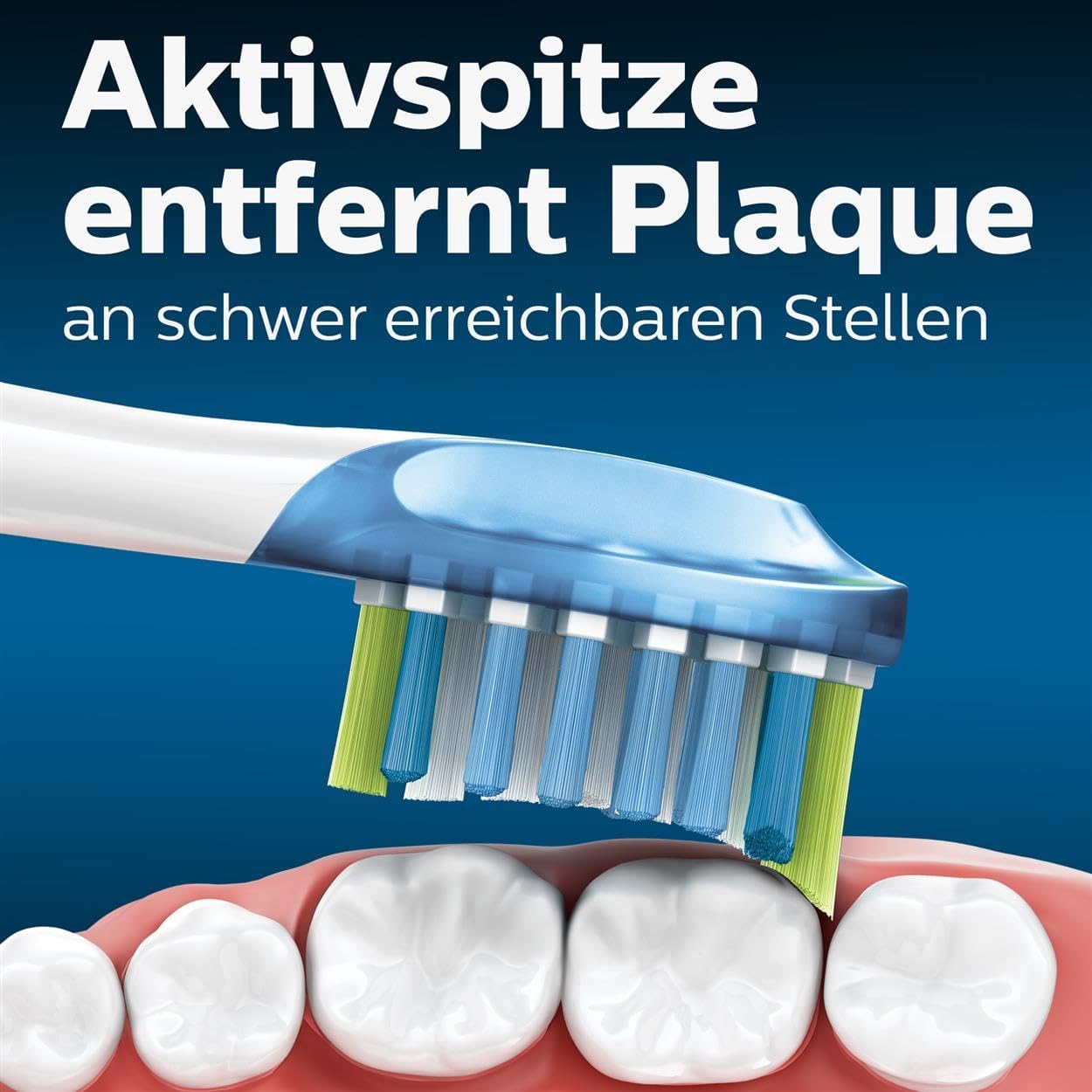 Philips HX9044/17 Premium Plaque Defense Bürstenköpfe 4er Pack