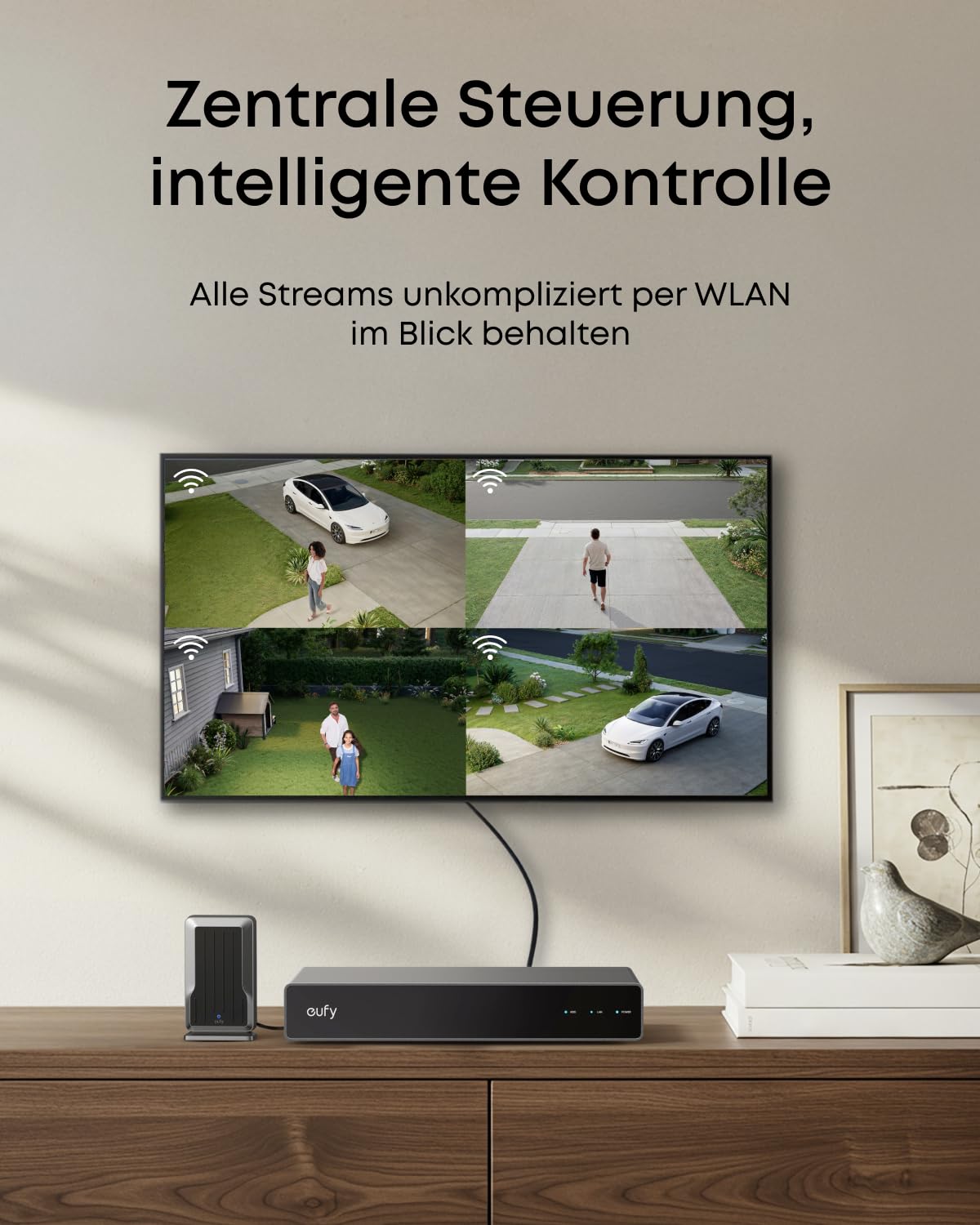 eufy WLAN‑Modul (T8709) – Dual‑Band Adapter für NVR‑PoE‑Security Systeme