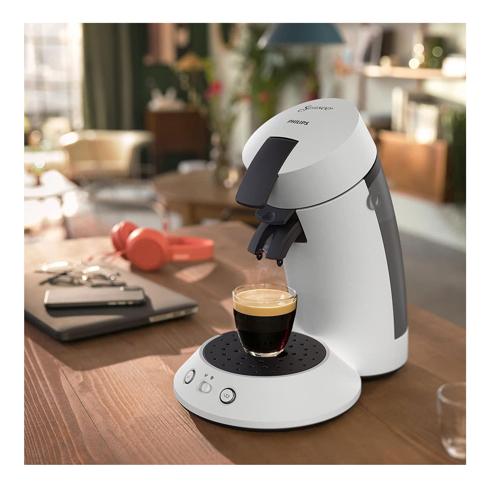Philips CSA210/10 Senseo Original Plus Kaffeepadmaschine Philips CSA210/10 Senseo Original Plus Kaffeepadmaschine