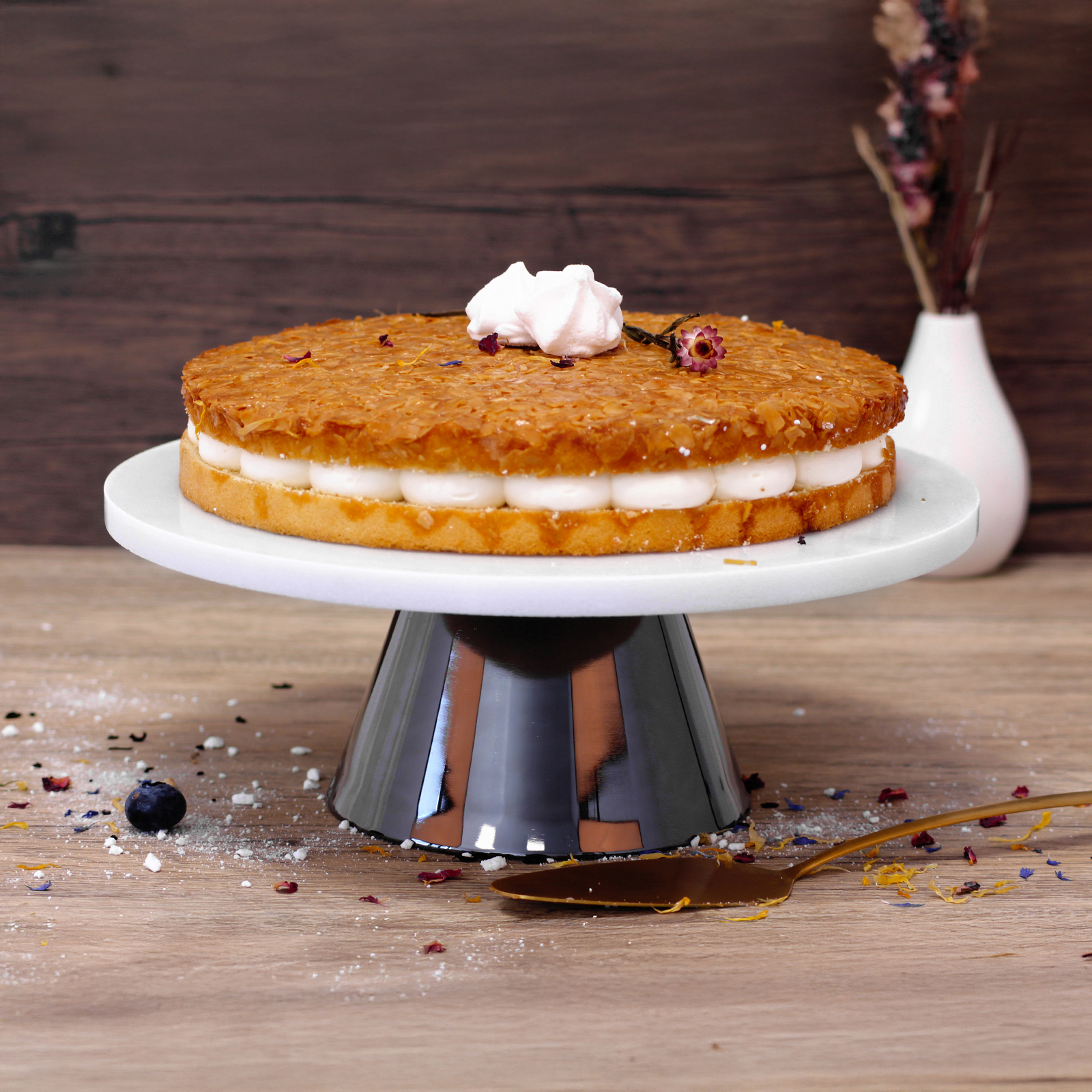 ECHTWERK  Tortenplatte aus Marmor 30 Ø