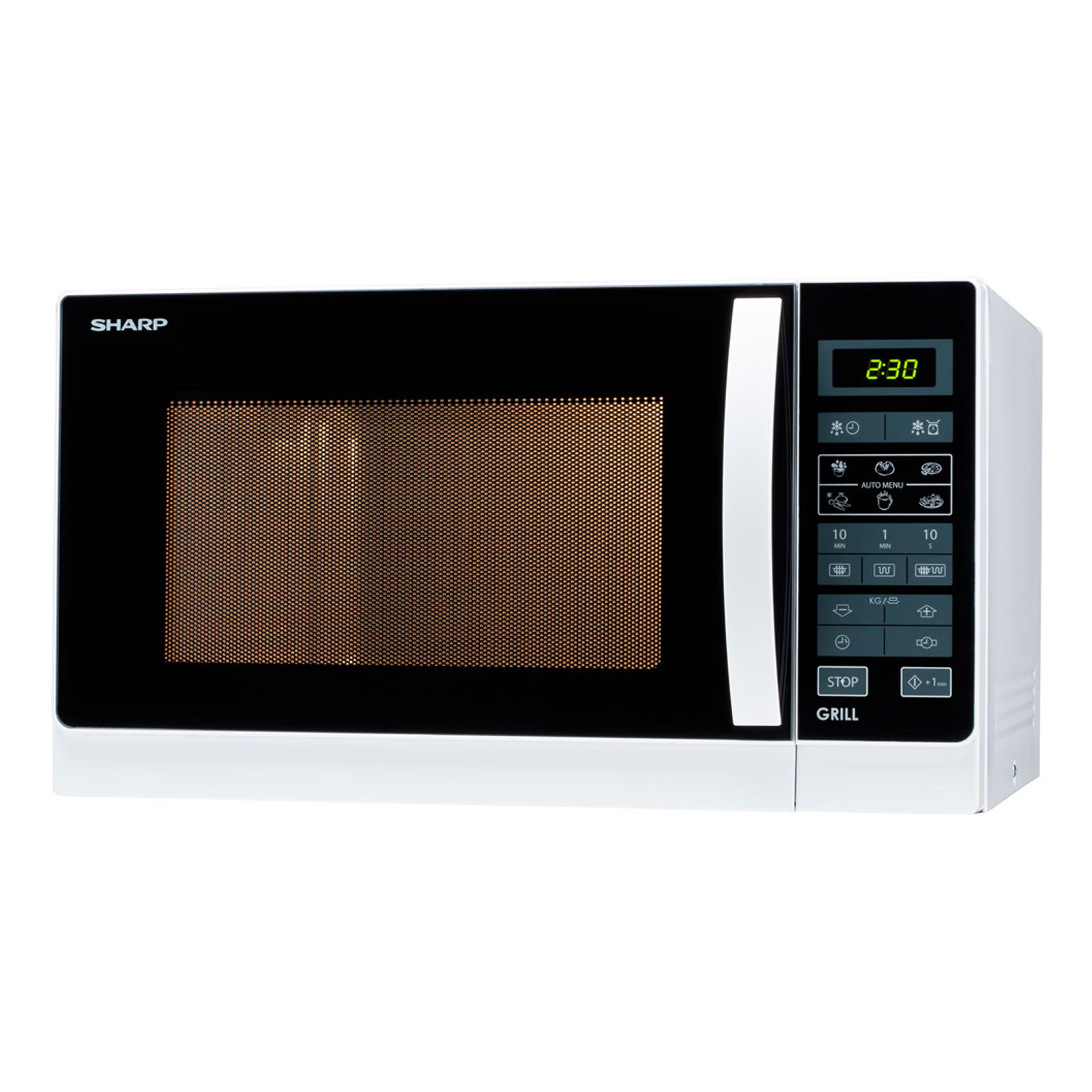 Sharp R-742WW Mikrowelle 25 L Grill Weiß Sharp R-742WW Mikrowelle 25 L Grill Weiß