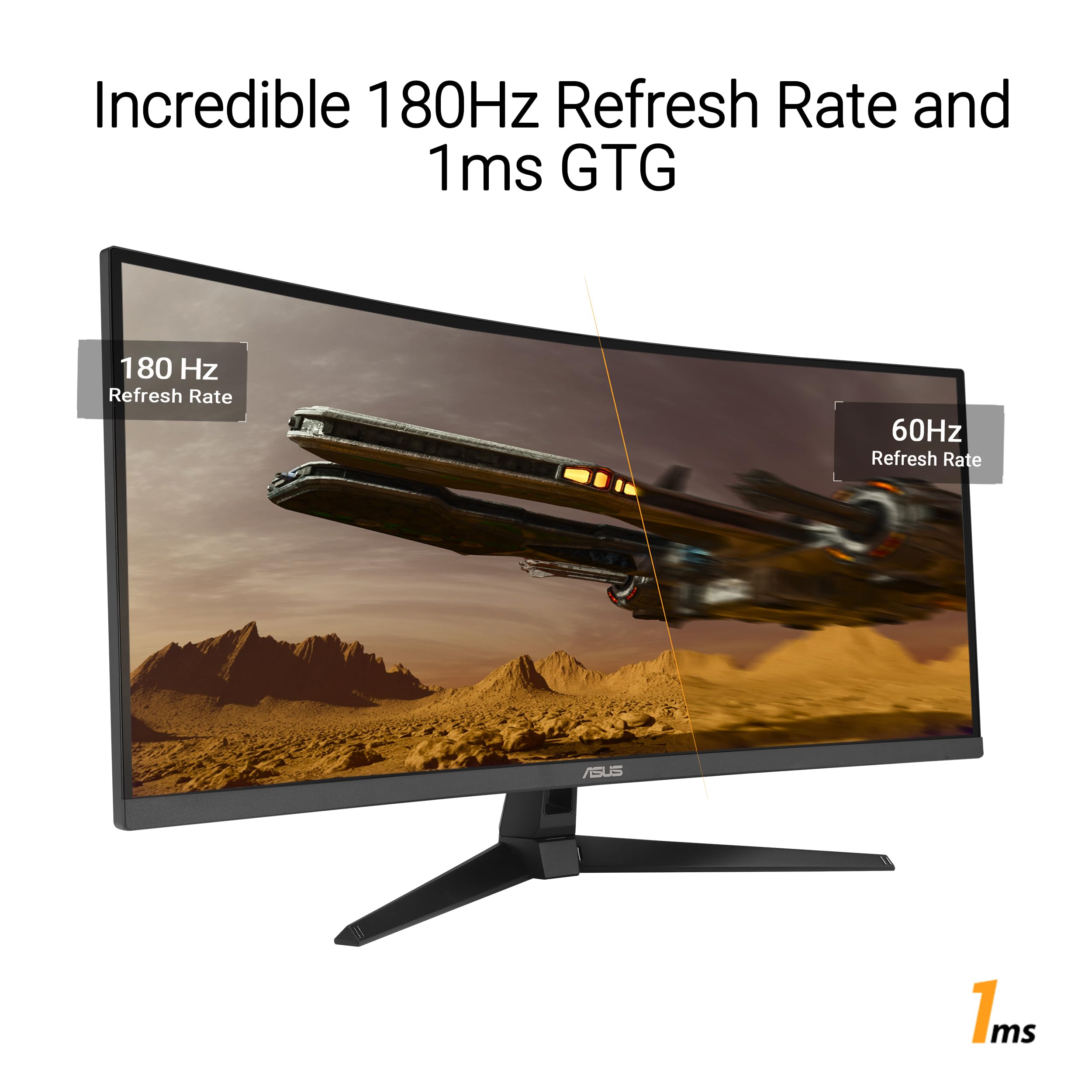ASUS TUF Gaming VG34VQ3B - 34 Zoll UWQHD Curved Monitor