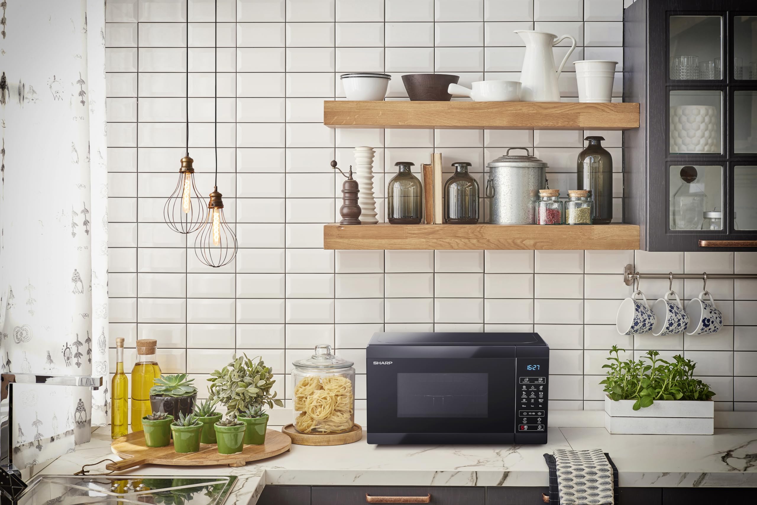 SHARP MS02E Mikrowelle Mikrowelle 800W 11 Leistungsstufen