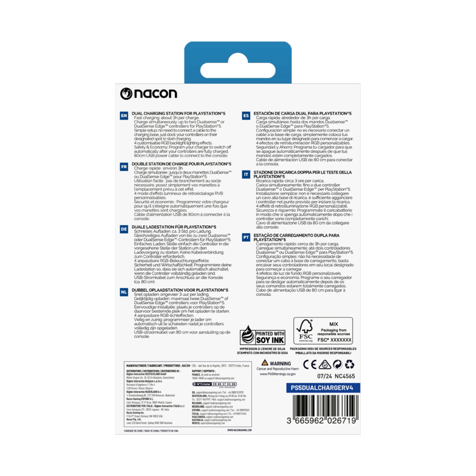 BIG PS5 USB Dual-Charger V4 BIG PS5 USB Dual-Charger V4