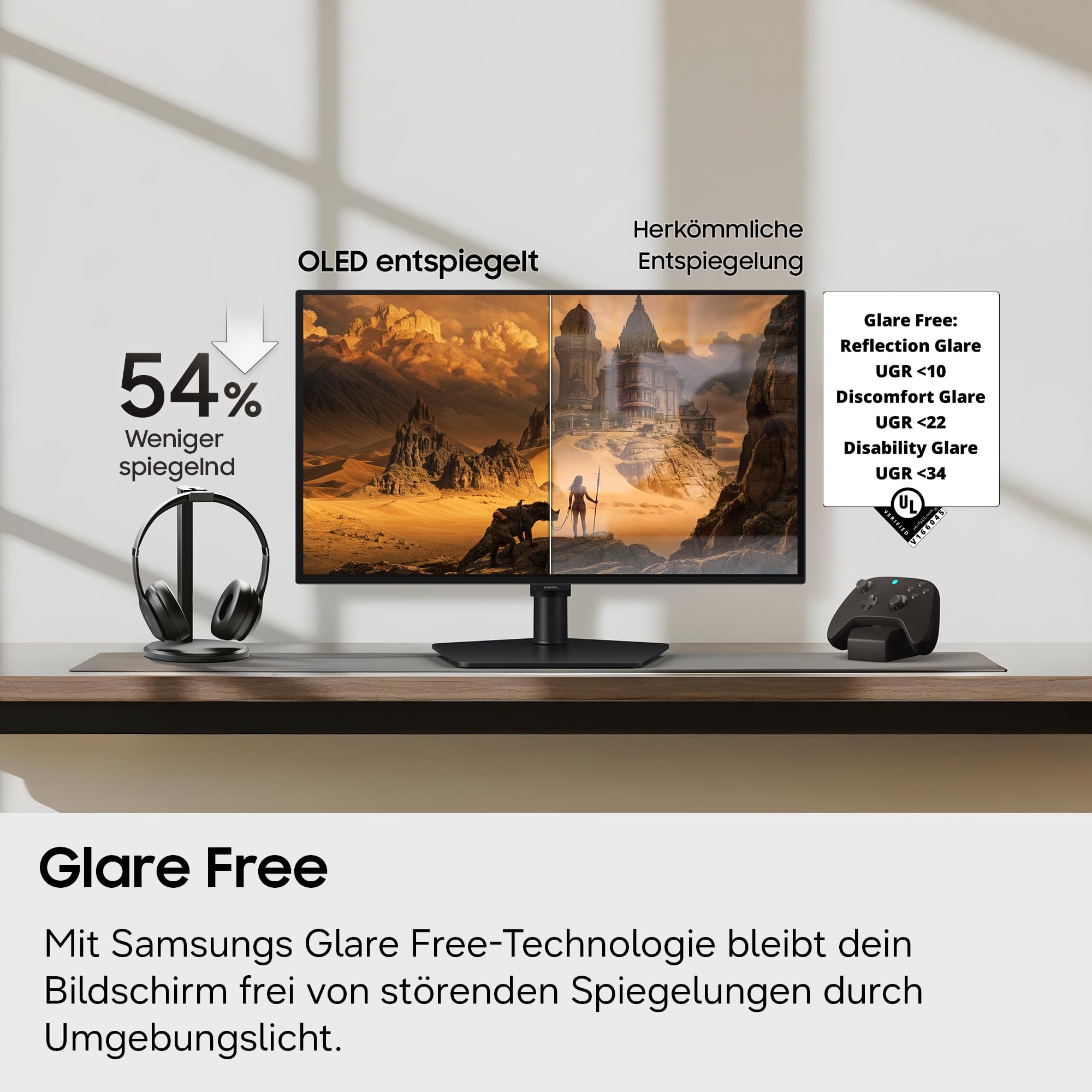 Samsung Gaming-Monitor Odyssey OLED G61SH Gaming-Monitor