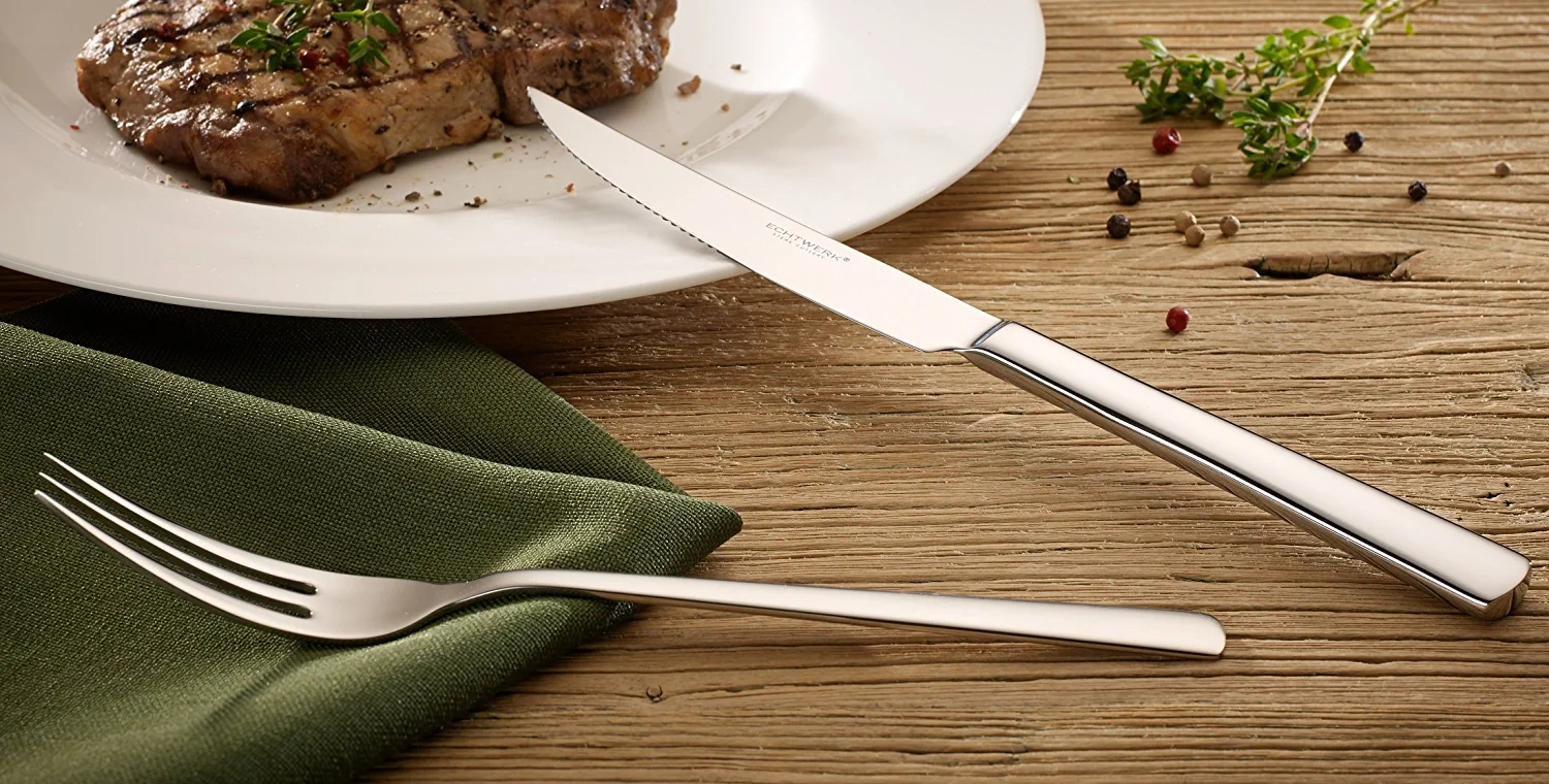 Echtwerk Steakbesteck Set "SARRE" 12 tlg.