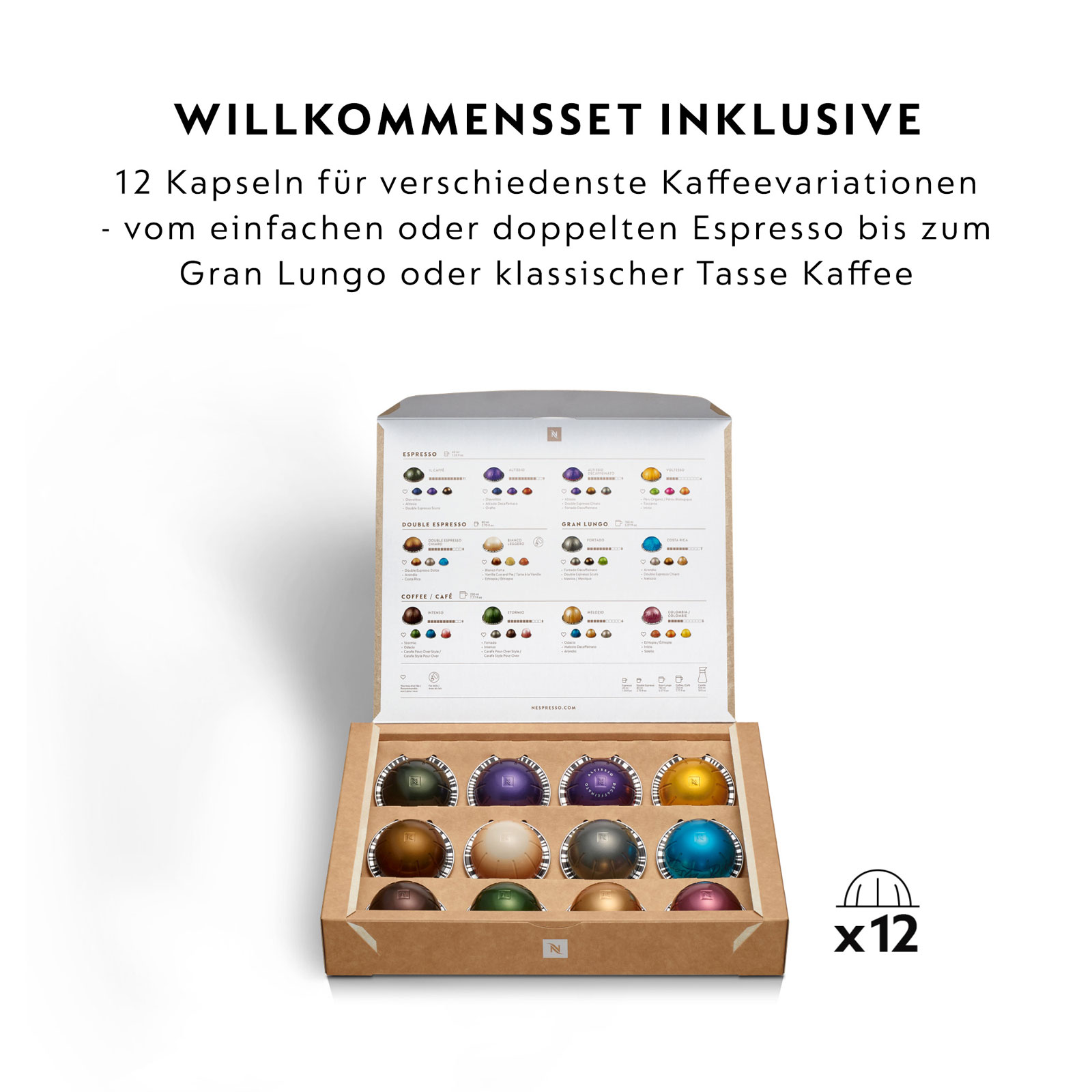 DeLonghi ENV90.Y  Vertuo Pop Nespresso Kapselmaschine + Aeroccino 3 Milchschäumer DeLonghi ENV90.Y  Vertuo Pop Nespresso Kapselmaschine + Aeroccino 3 Milchschäumer